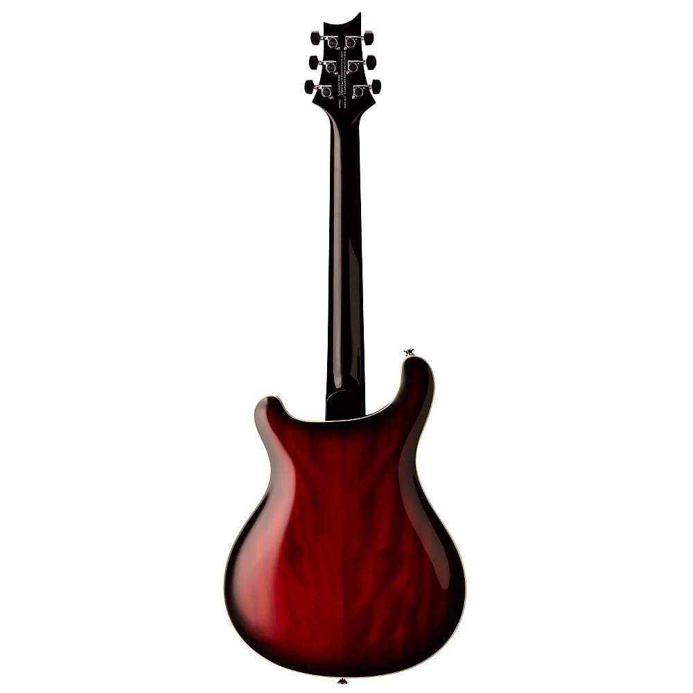 PRS SE Hollowbody Standard Fire Red Burst Electric Guitar - Image 3