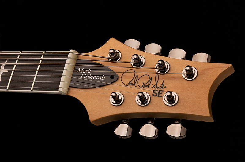 DISC PRS SE Mark Holcomb SVN Walnut Electric Guitar With Bag - Image 8