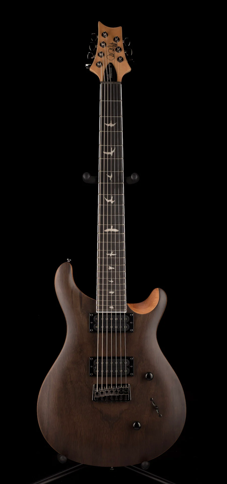 PRS SE Mark Holcomb Walnut 7 String Electric Guitar *NEW TOP CARVE* 2022 - Image 2
