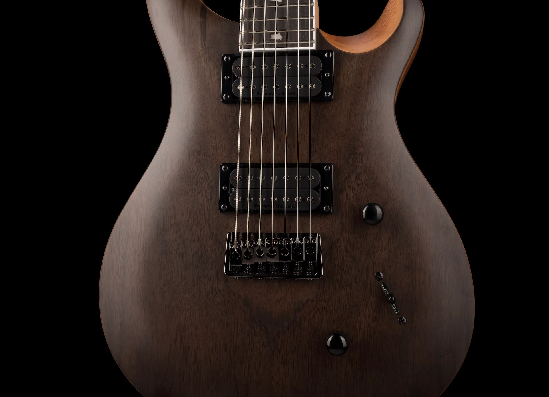 PRS SE Mark Holcomb Walnut 7 String Electric Guitar *NEW TOP CARVE* 2022 - Image 6
