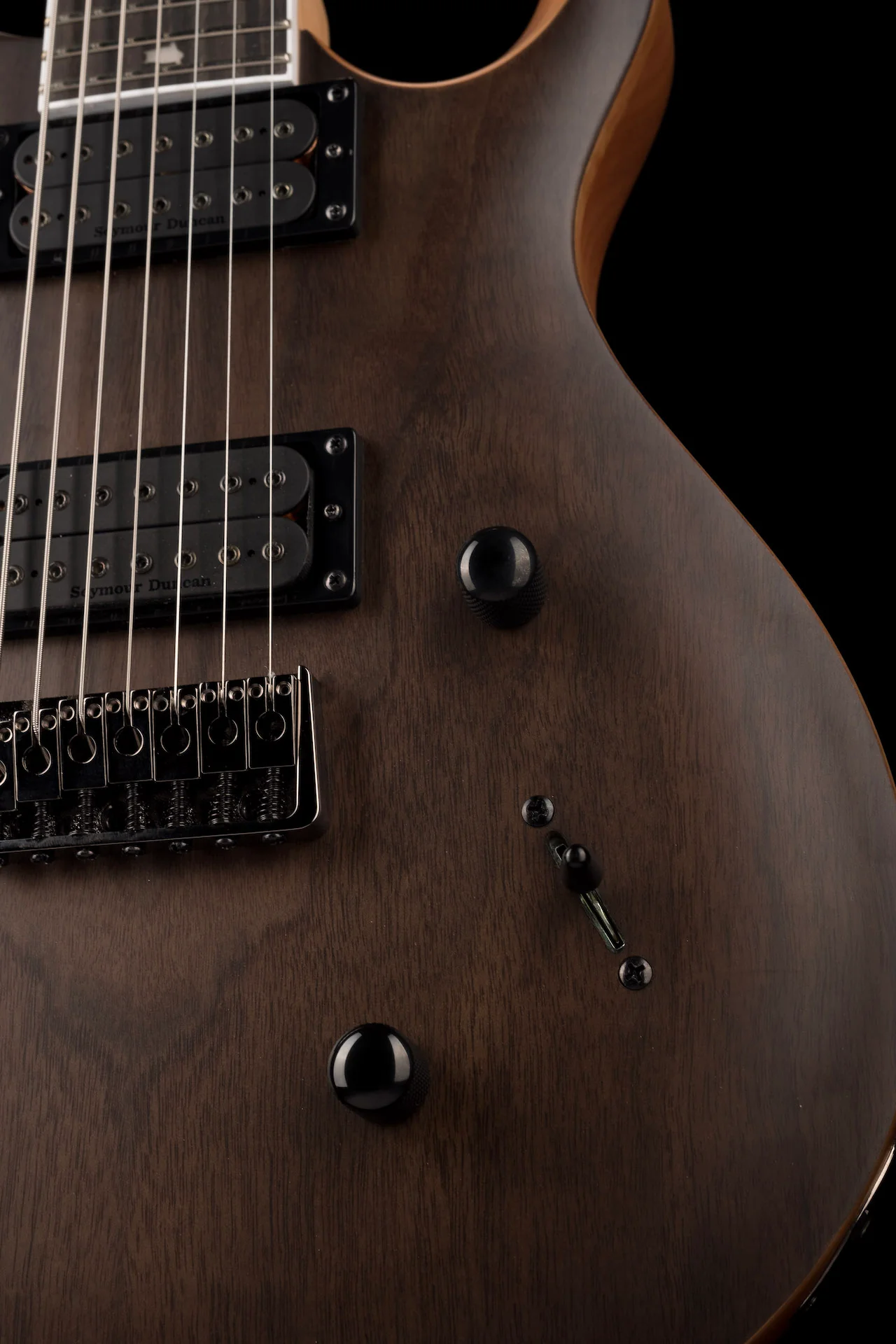 PRS SE Mark Holcomb Walnut 7 String Electric Guitar *NEW TOP CARVE* 2022 - Image 8