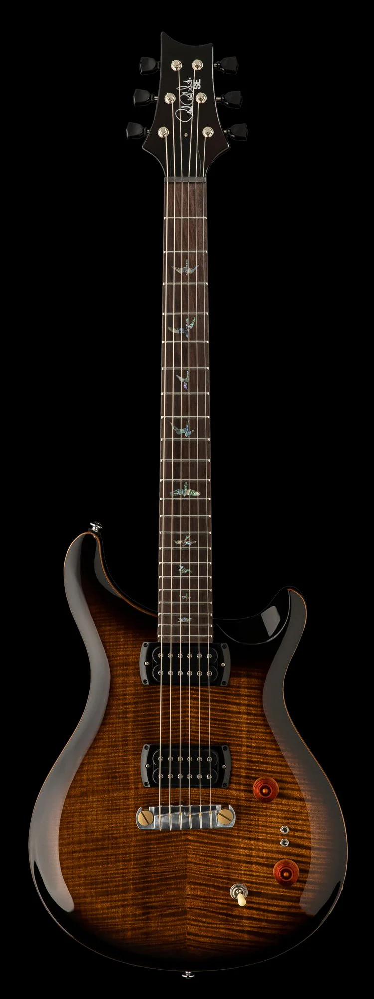 PRS SE Paul's Guitar Black Gold Sunburst - Image 2