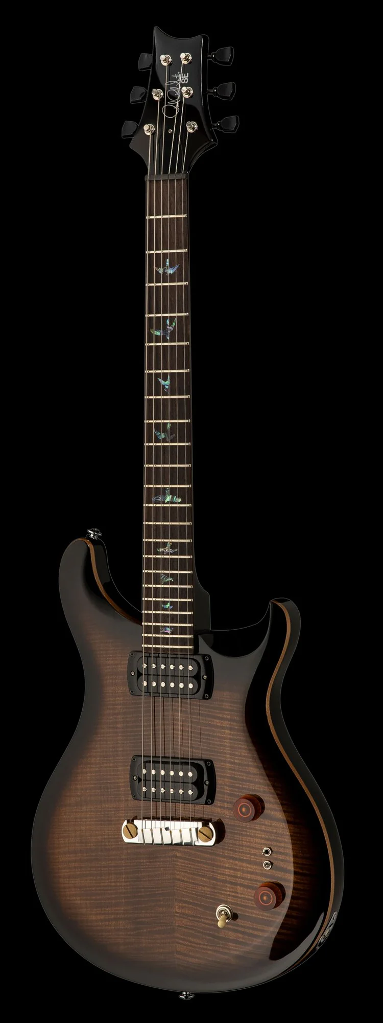 PRS SE Paul's Guitar Black Gold Sunburst - Image 3