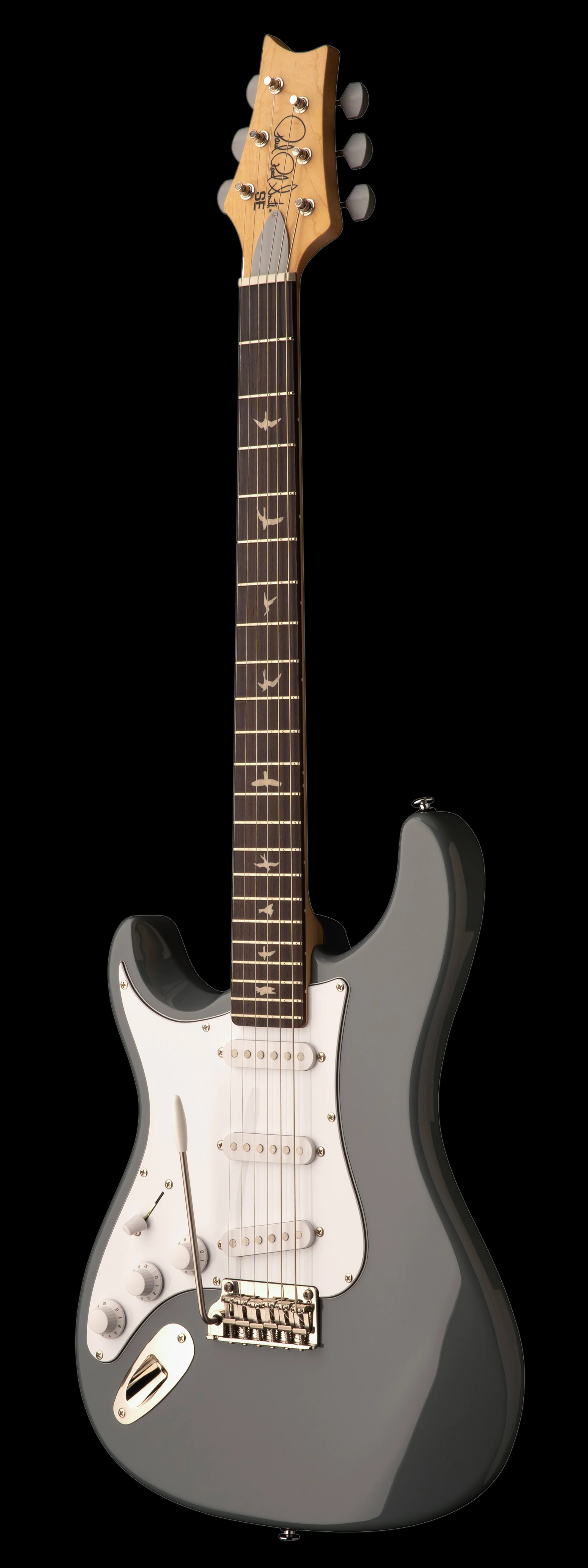 PRS SE Silver Sky "Lefty" Storm Gray With Gig Bag - Image 3