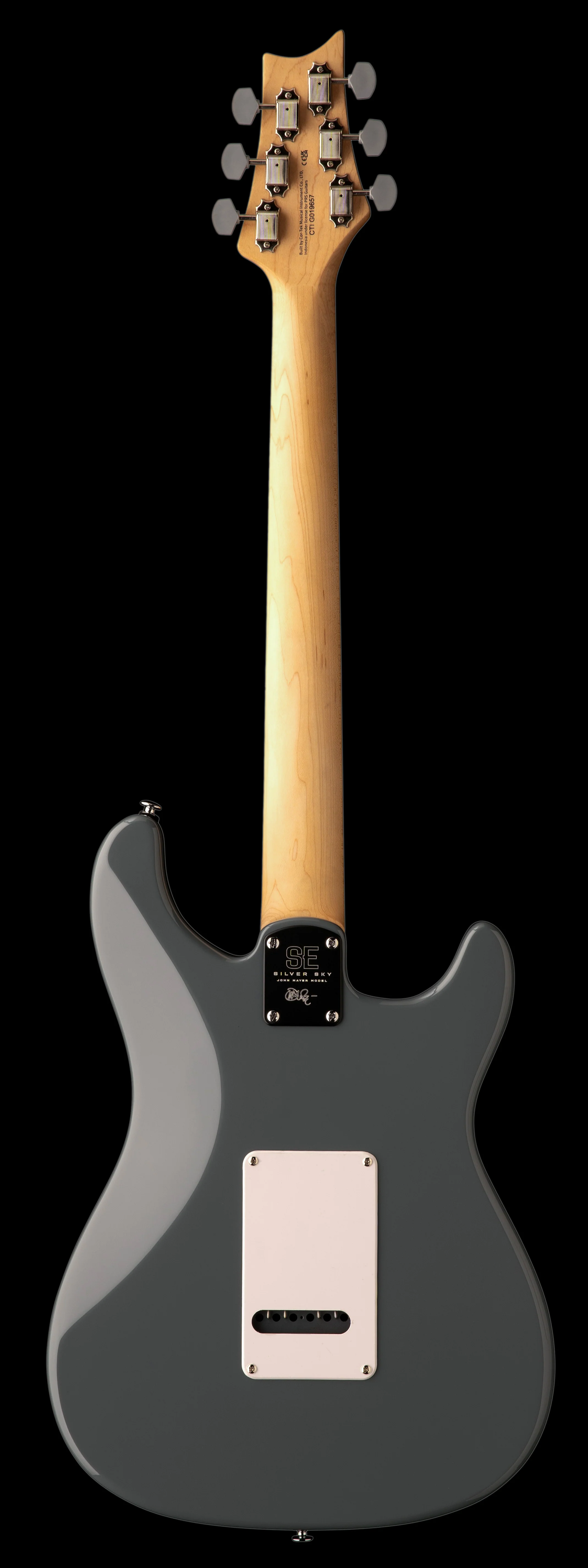 PRS SE Silver Sky "Lefty" Storm Gray With Gig Bag - Image 4