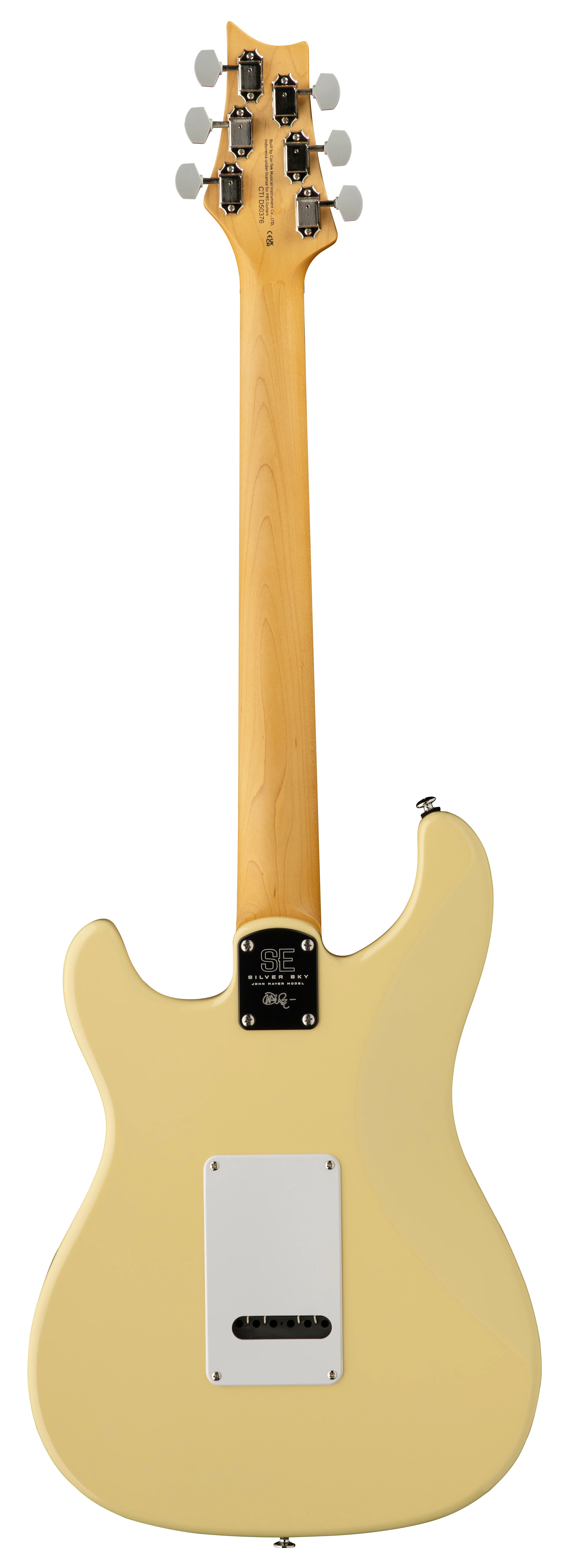 PRS SE Silver Sky Moon White Electric Guitar With Bag - Image 4