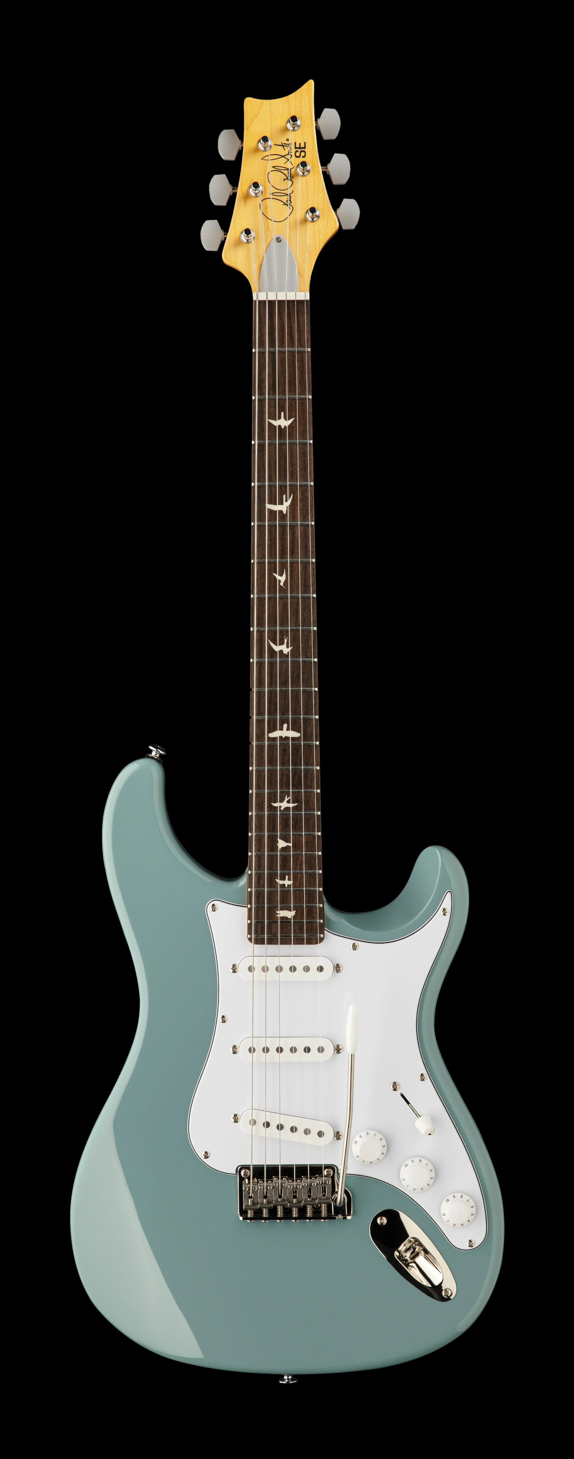 PRS SE Silver Sky Stone Blue Electric Guitar With Bag - Image 2