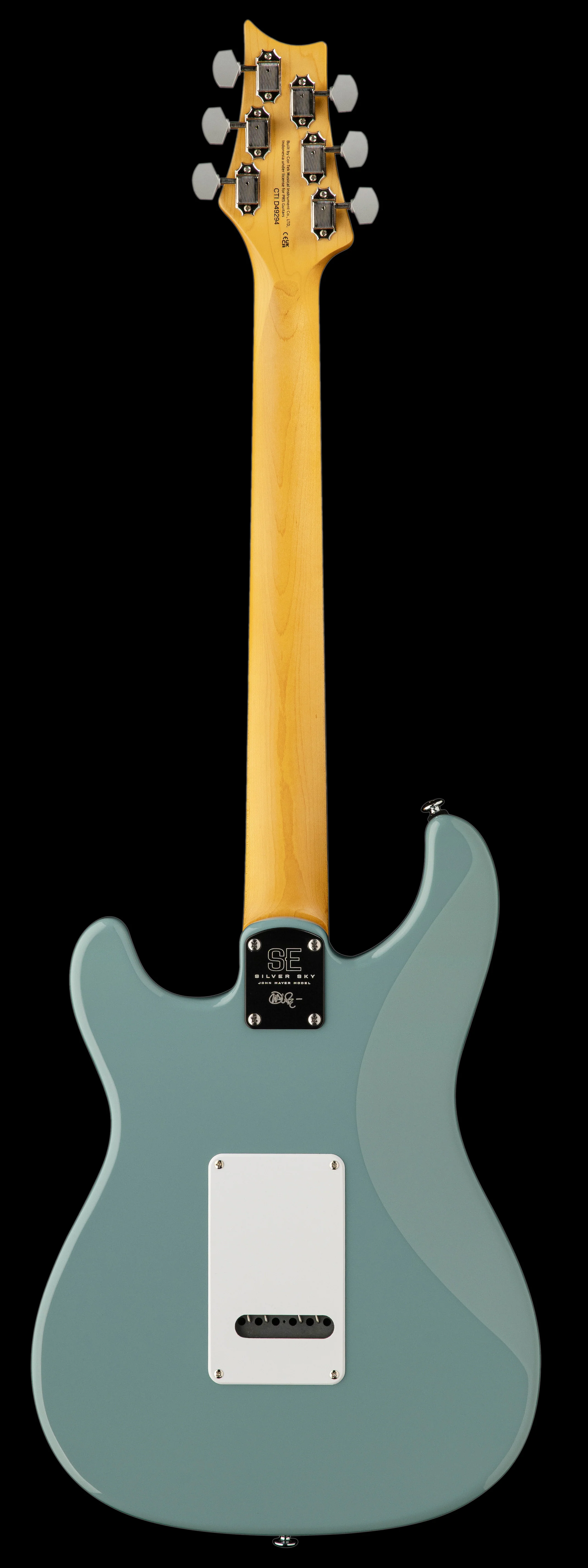 PRS SE Silver Sky Stone Blue Electric Guitar With Bag - Image 4