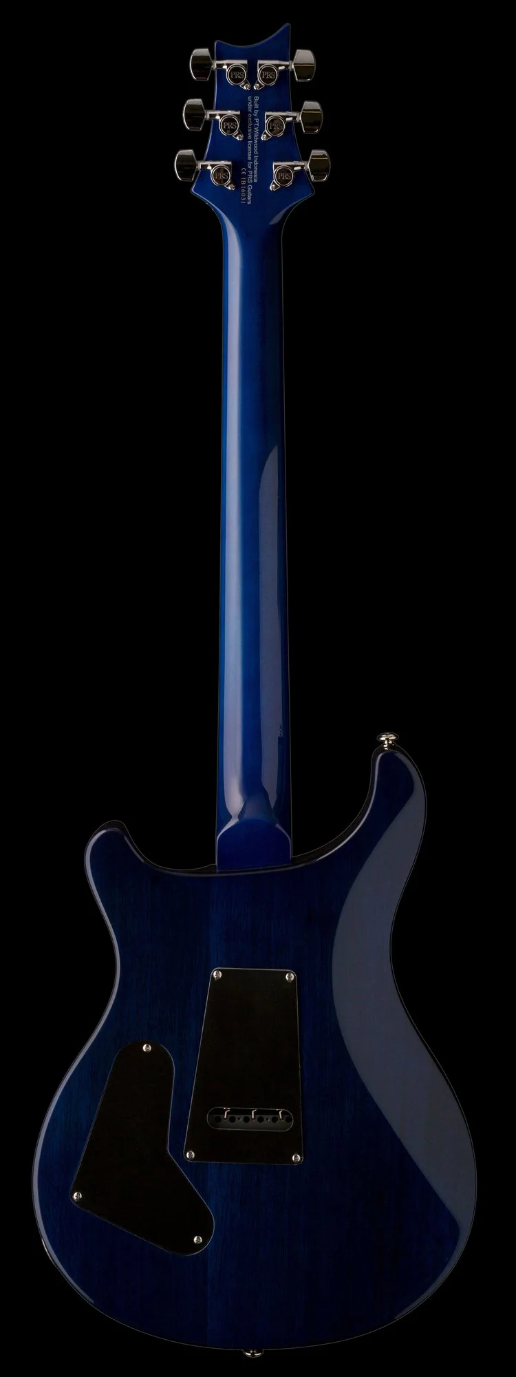 PRS SE Standard 24 Translucent Blue Electric Guitar - Image 4