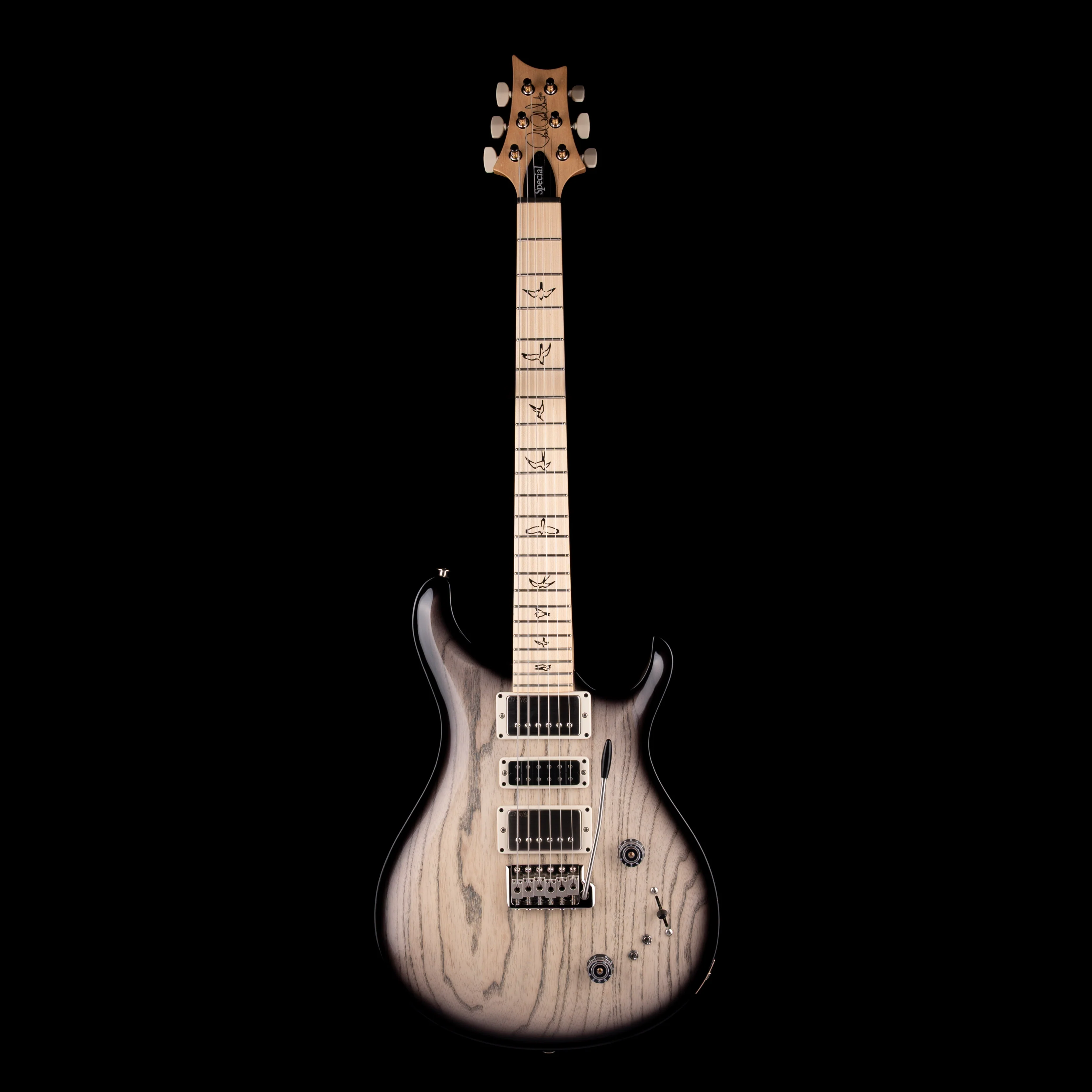 PRS Swamp Ash Special White Doghair Smokeburst with Gig Bag - Image 2