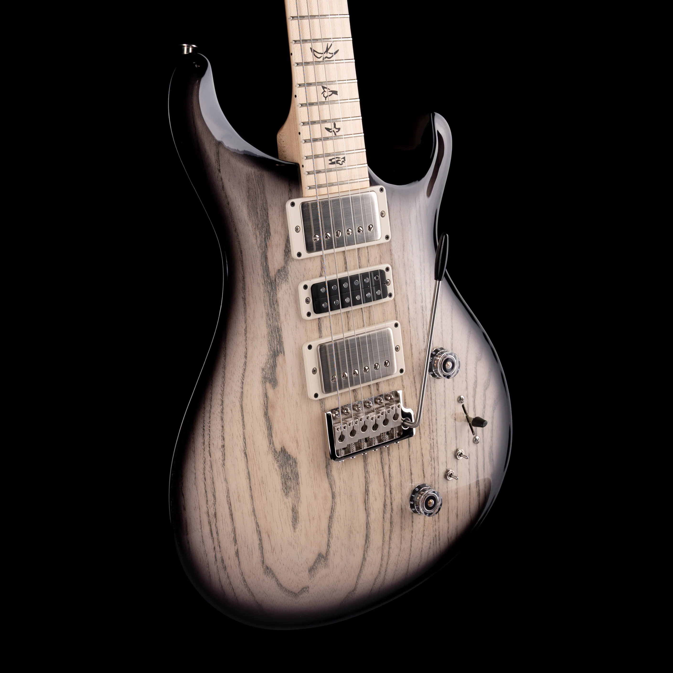 PRS Swamp Ash Special White Doghair Smokeburst with Gig Bag - Image 6