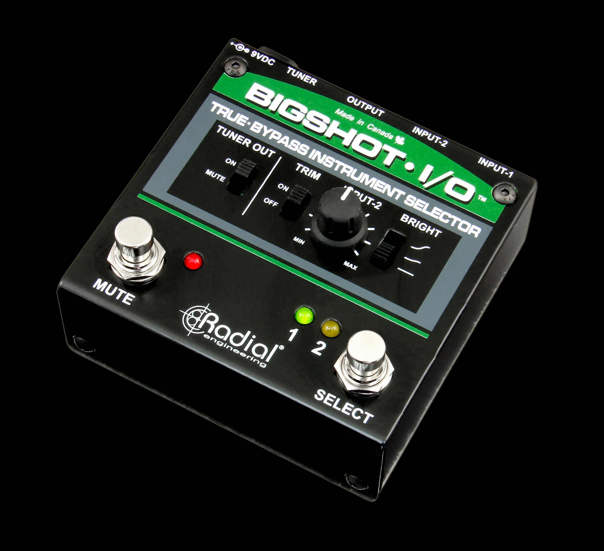 Radial Engineering BigShot I/O True Bypass Instrument Selector - Image 3
