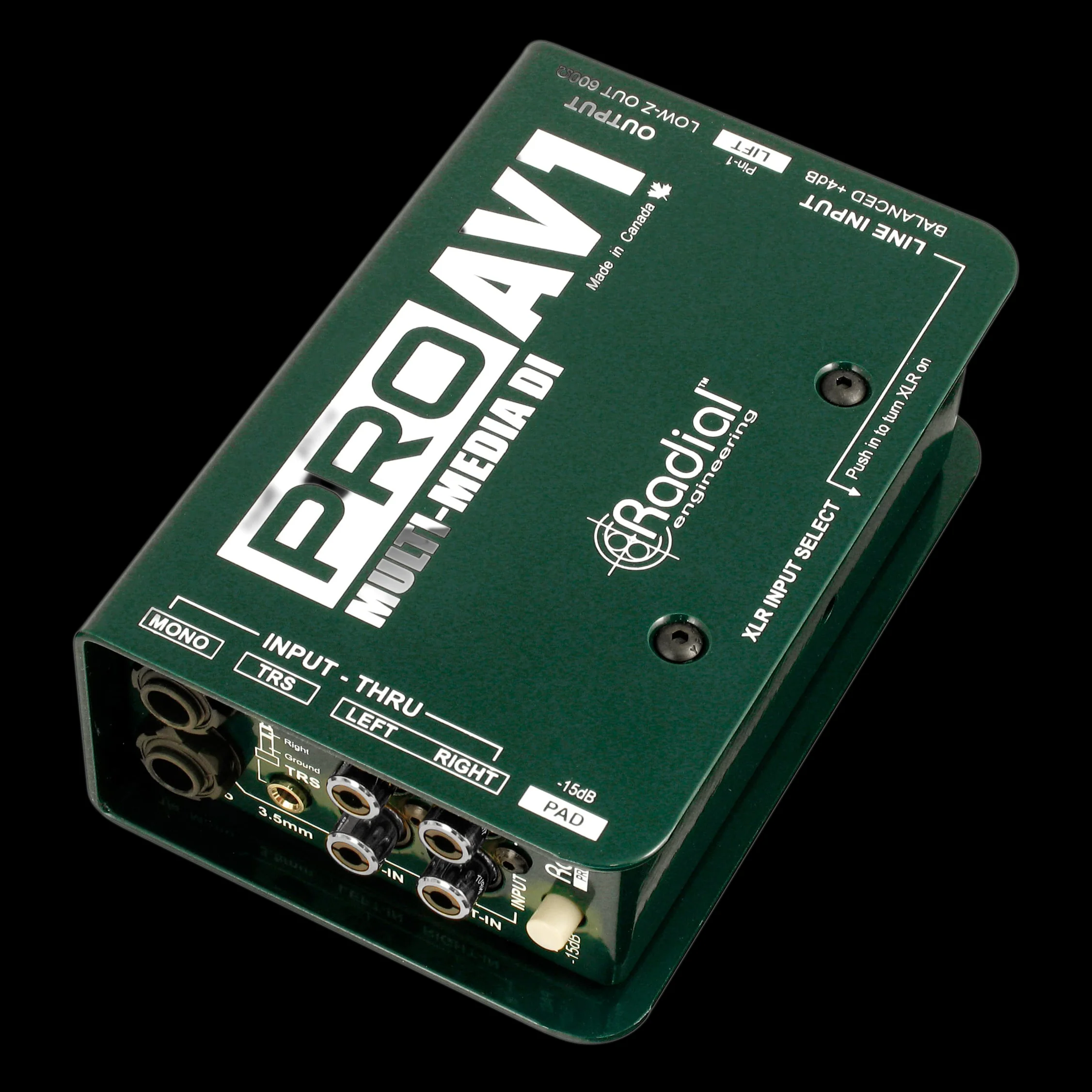 Radial Engineering ProAV1 Multimedia Direct Box - Image 2