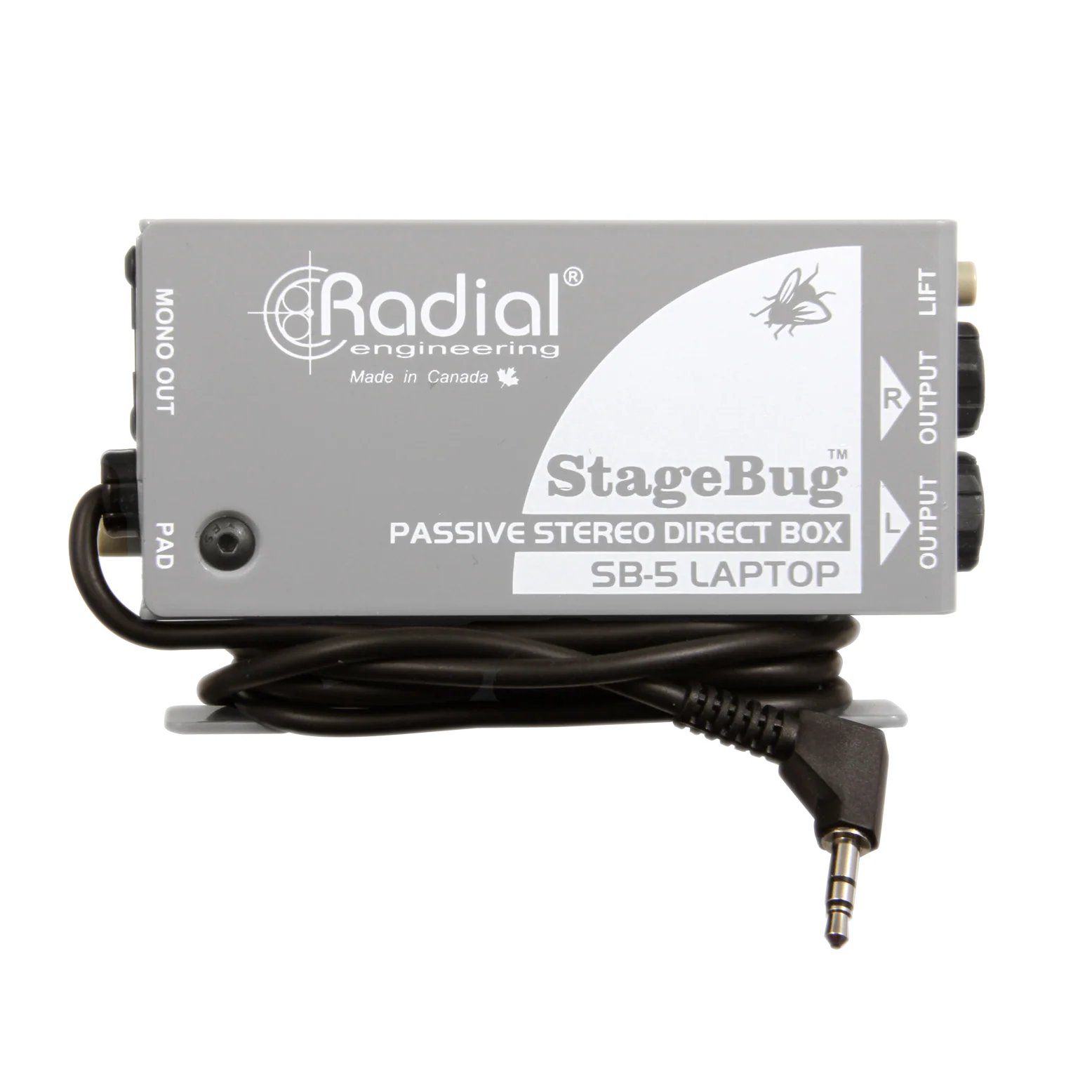 Radial Engineering StageBug SB-5 Compact Stereo Laptop DI