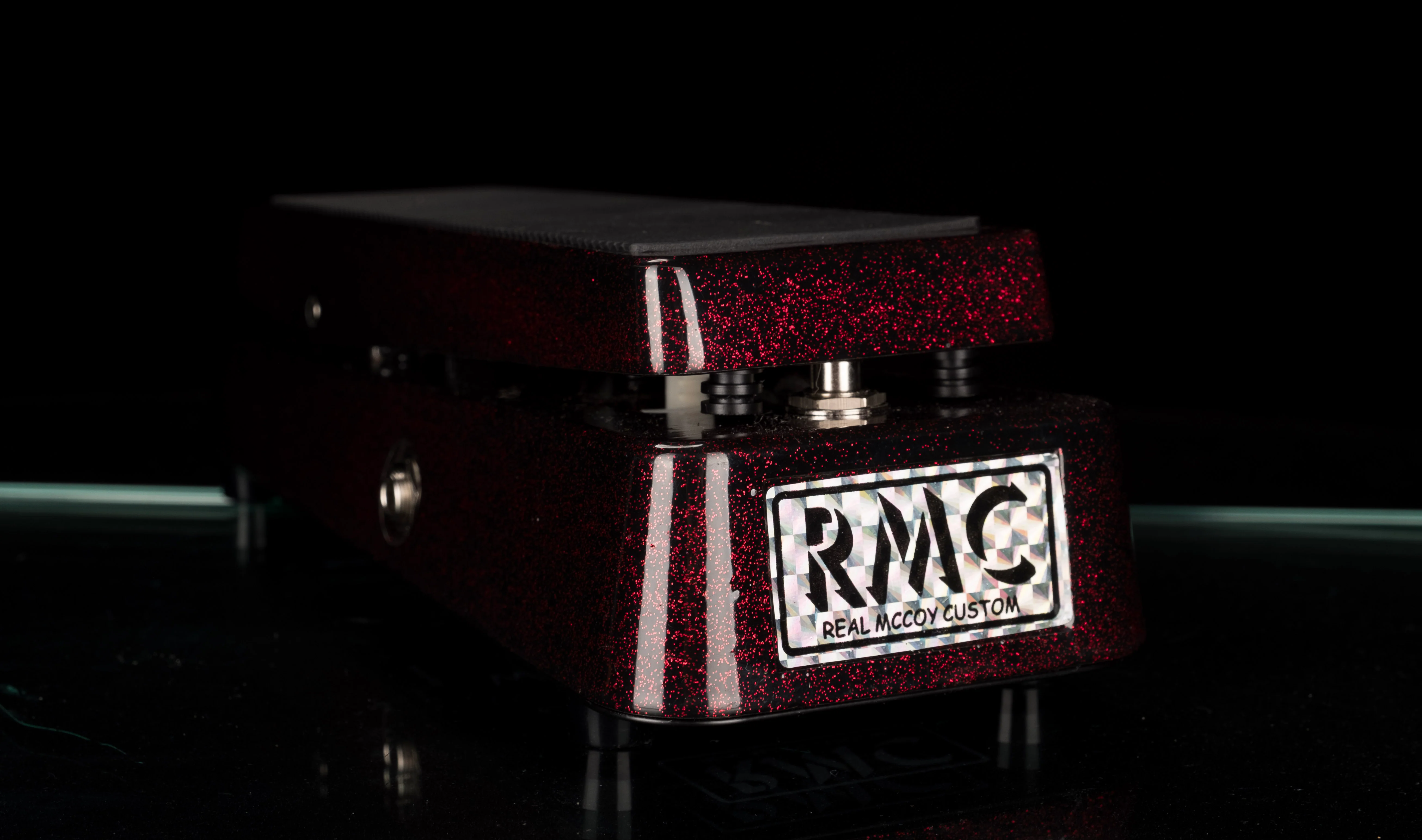 Real McCoy Custom RMC11 Guitar Wah Effect Limited Edition Red Sparkle