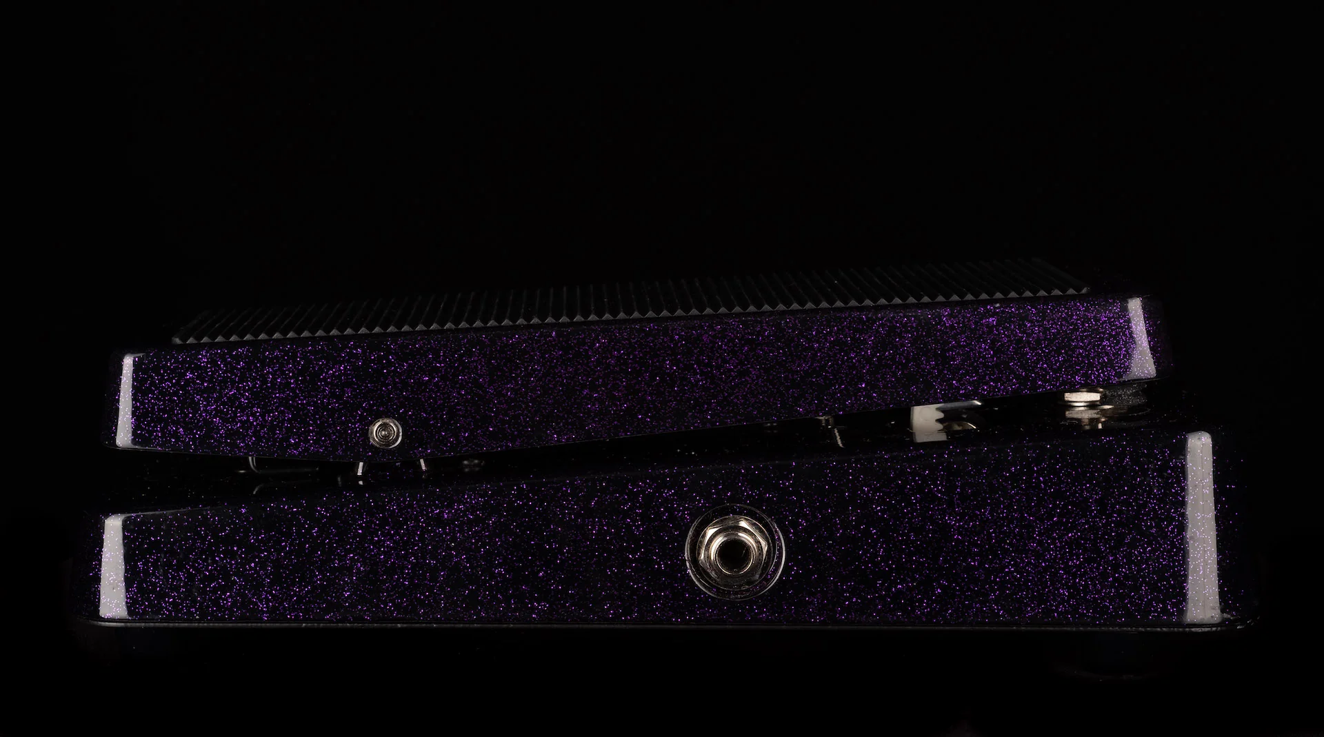 Real McCoy Custom RMC4 Picture Wah Guitar Wah Pedal Ltd Ed Purple Metal Flake - Image 3