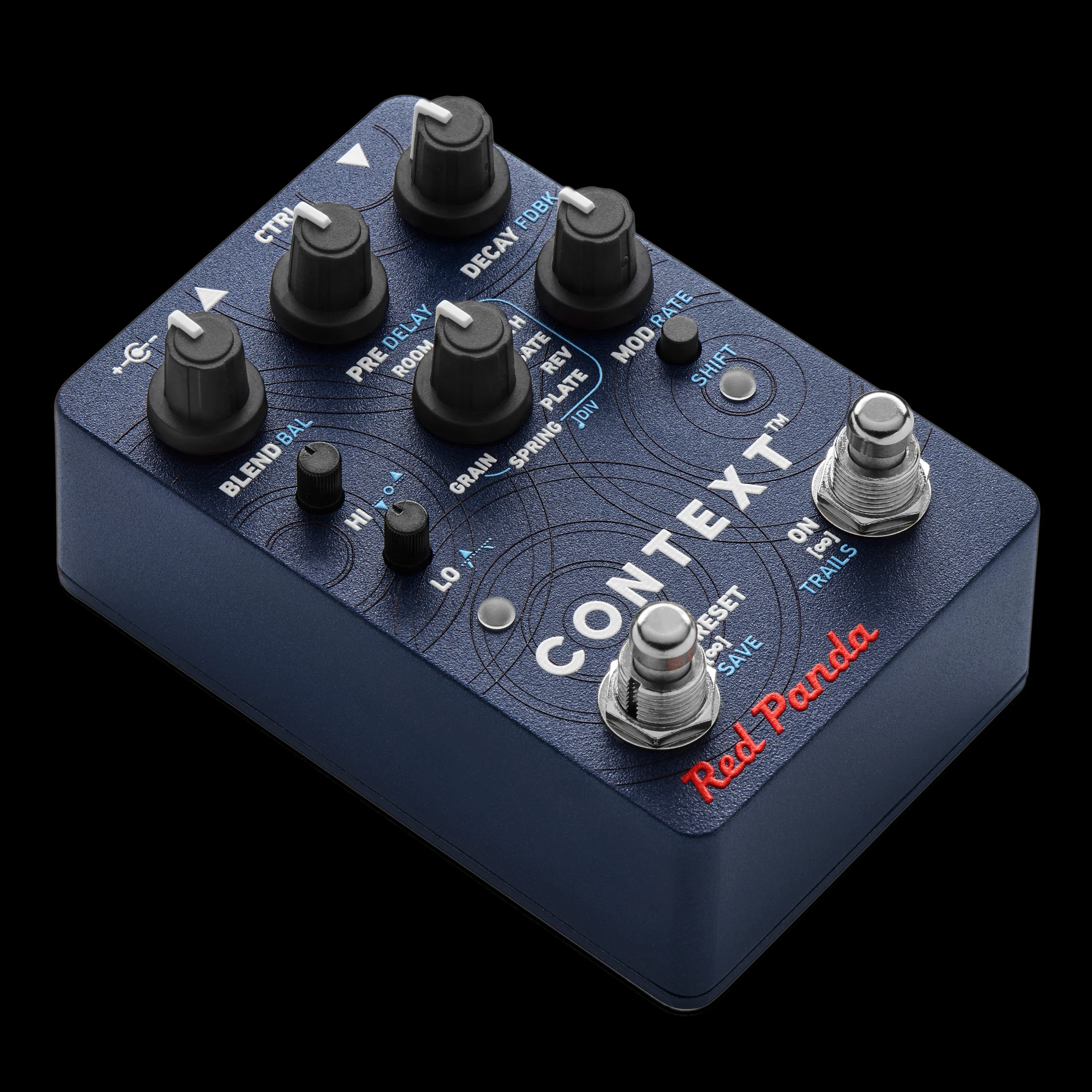 Red Panda Context V2 Reverb Guitar Effect Pedal - Image 3