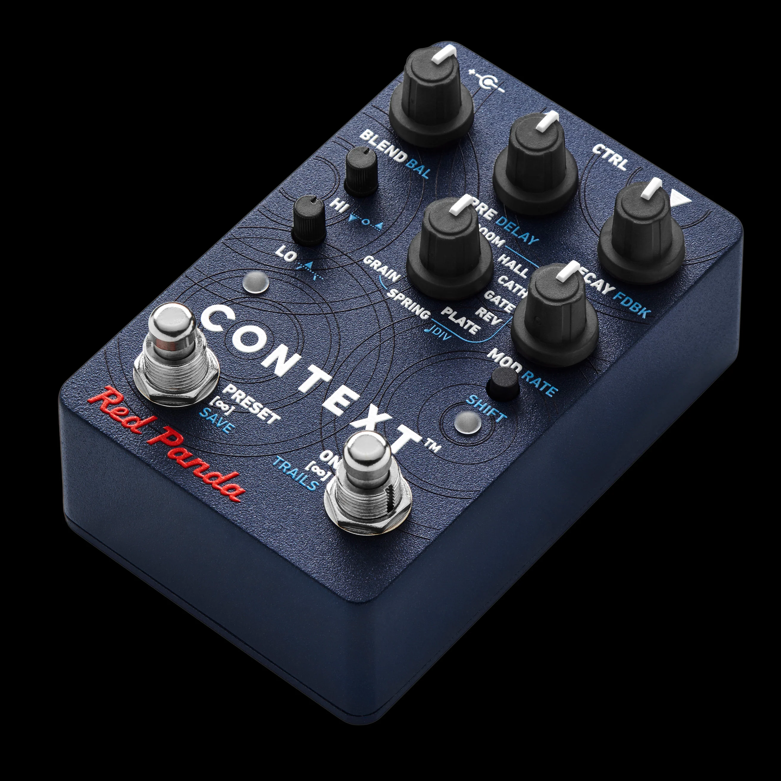 Red Panda Context V2 Reverb Guitar Effect Pedal - Image 4
