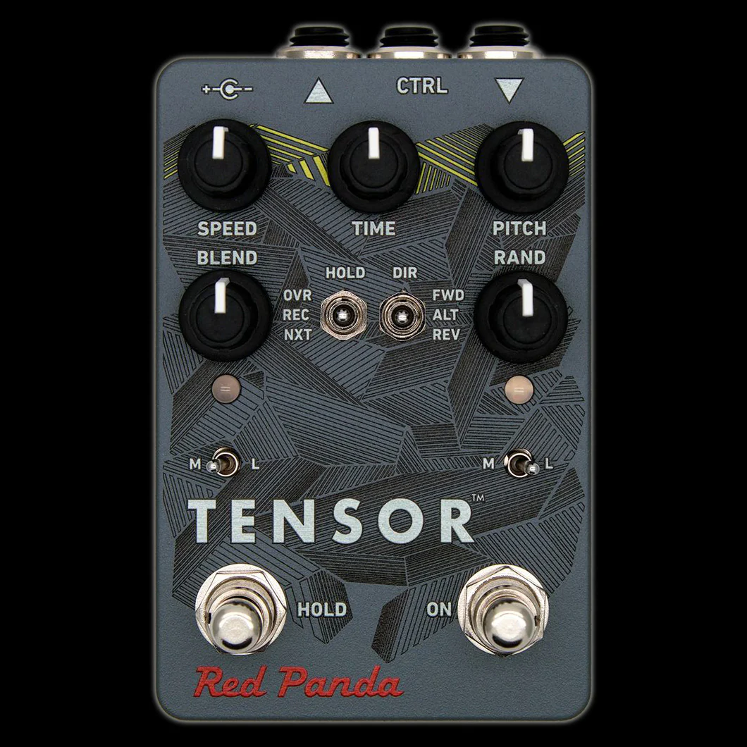 Red Panda Tensor Tape Delay Time Warp Guitar Effect Pedal