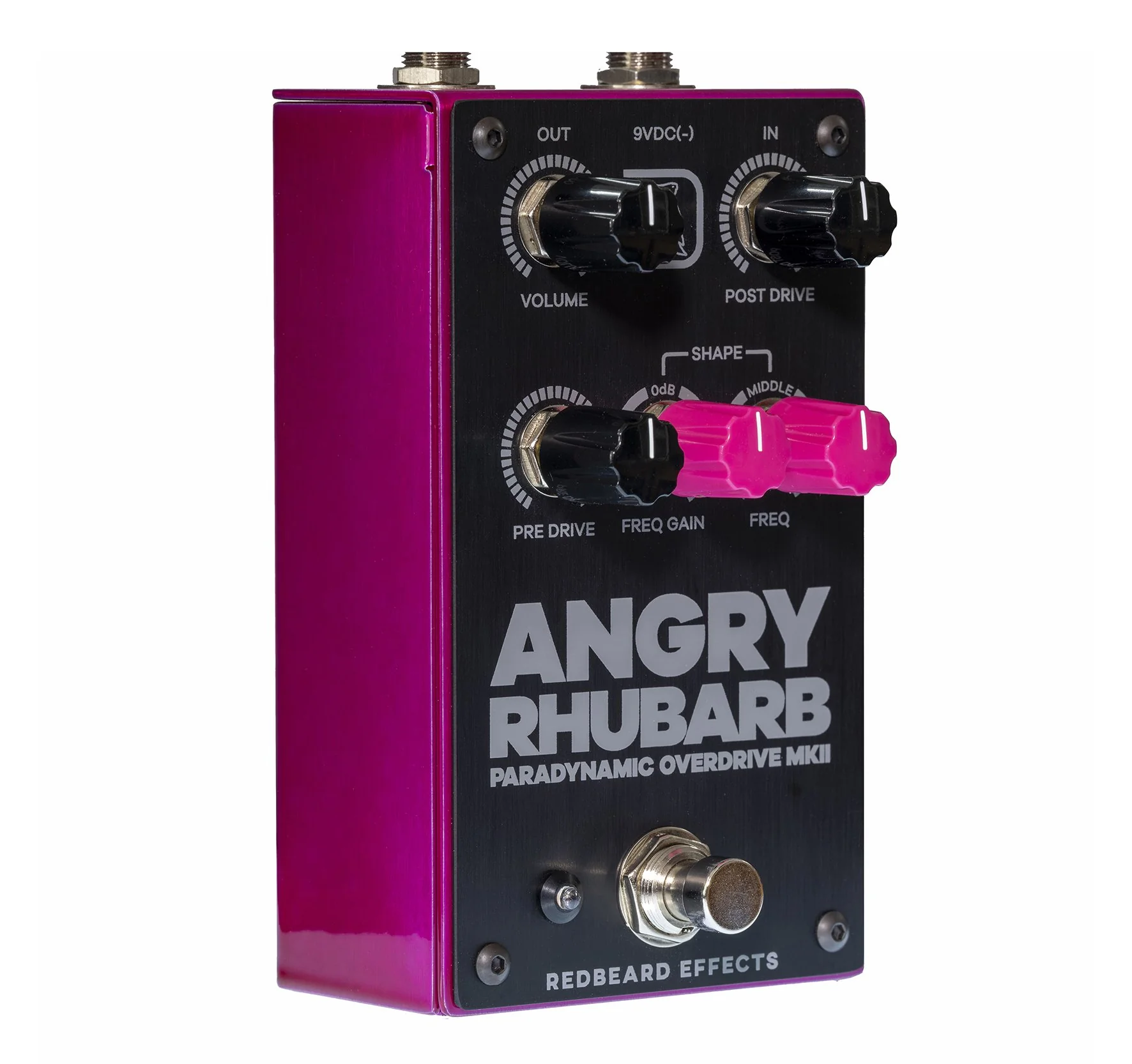 Redbeard Effects Angry Rhubarb Paradynamic Overdrive Mk II Guitar Effect Pedal - Image 4