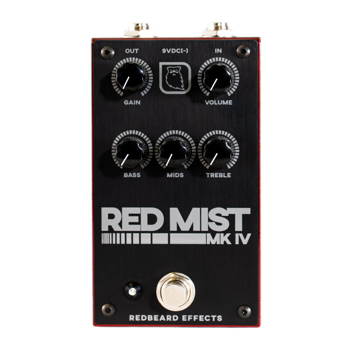 Redbeard Effects Red Mist Mk IV High Gain Drive Guitar Effect Pedal