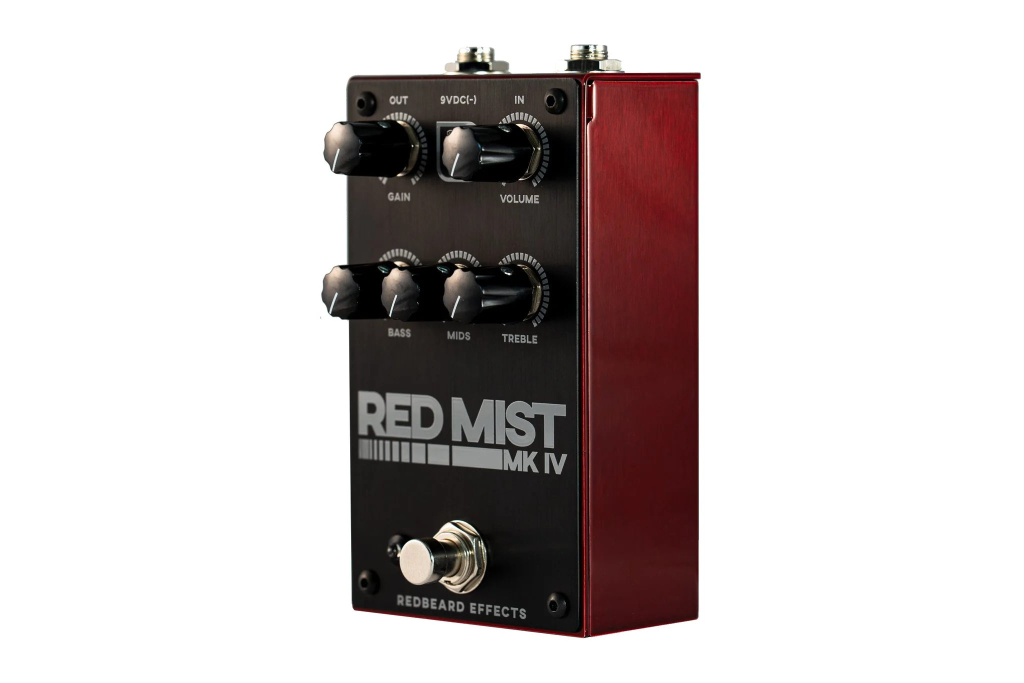 Redbeard Effects Red Mist Mk IV High Gain Drive Guitar Effect Pedal - Image 2