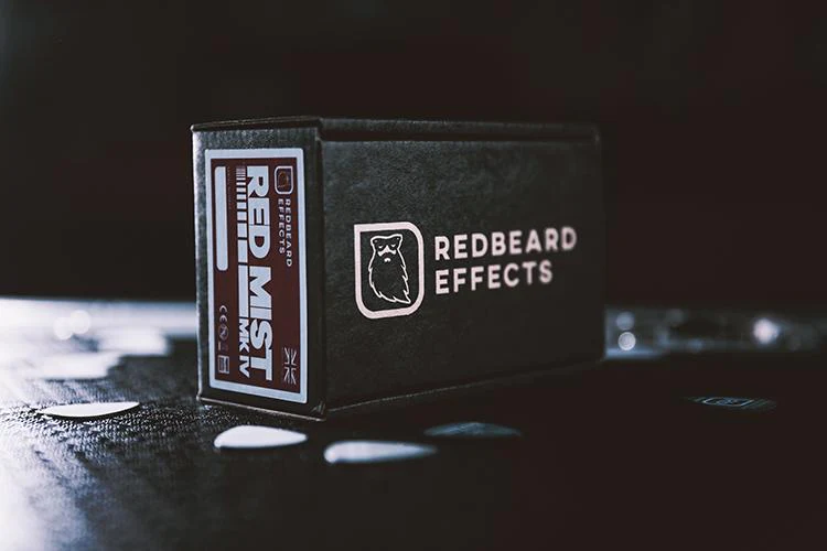 Redbeard Effects Red Mist Mk IV High Gain Drive Guitar Effect Pedal - Image 7