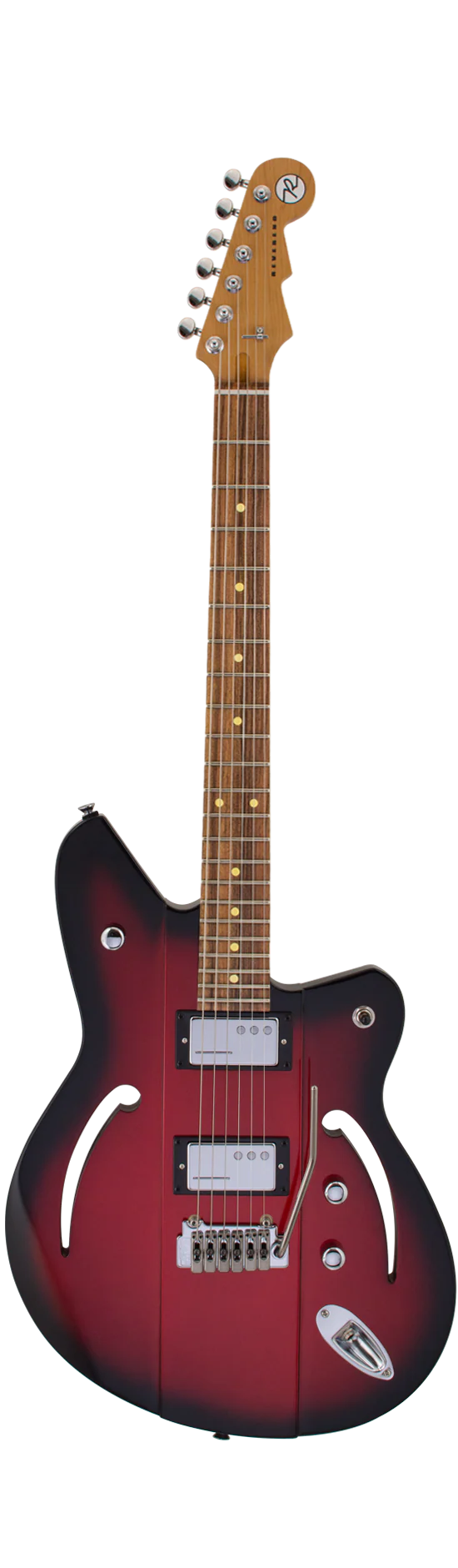Reverend Airsonic W Roasted Maple Neck Metallic Red Burst - Image 2