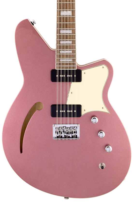 Reverend Airwave 12 String Semi Hollow Body Guitar Mulberry Mist