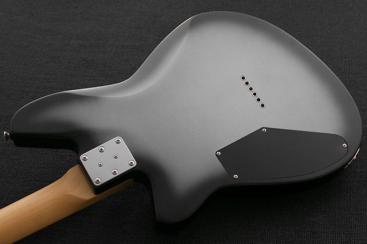 Reverend Billy Corgan Signature Maple Neck & Fingerboard Electric Guitar Satin Silver Burst - Image 3