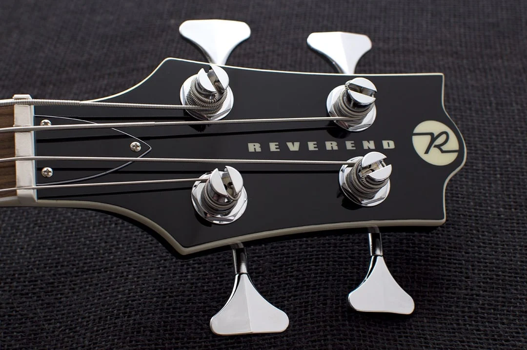 Reverend Dub King Electric Bass Guitar Black - Image 4