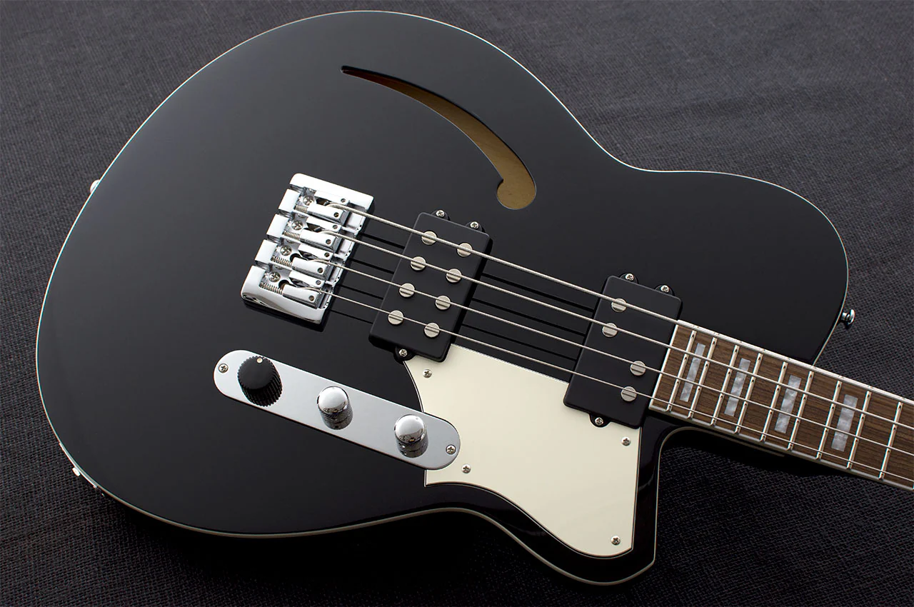 Reverend Dub King Electric Bass Guitar Black - Image 5