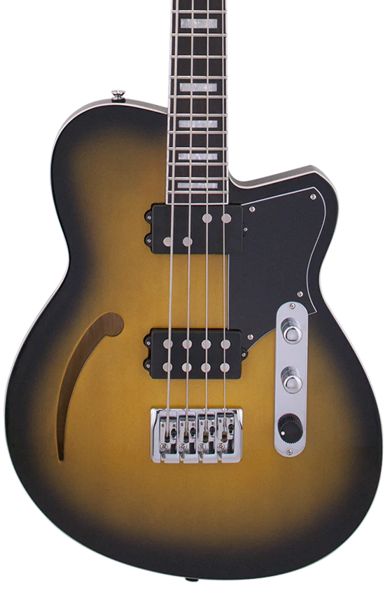 Reverend Dub King Electric Bass Guitar Tobacco Sunburst