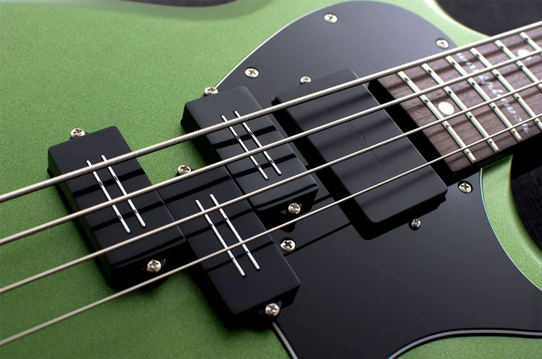 Reverend Mike Watt Wattplower Mark II Emerald Green Bass Guitar - Image 4