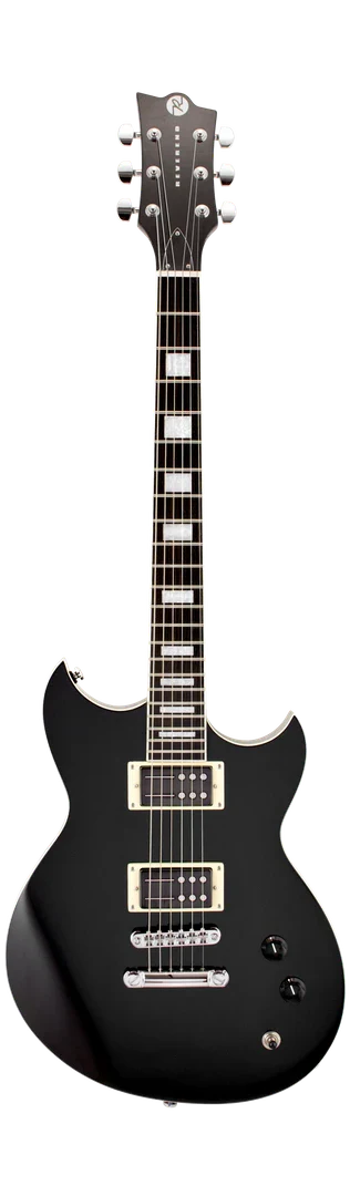 Reverend Robin Finck Signature Electric Guitar - Midnight Black - Image 2