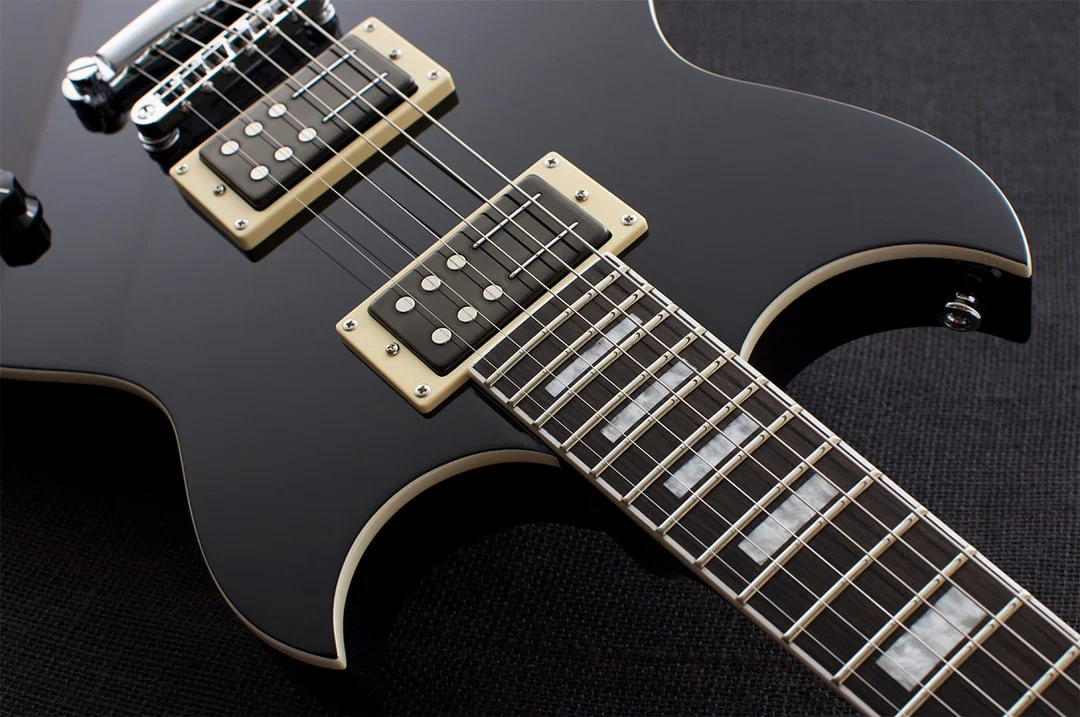 Reverend Robin Finck Signature Electric Guitar - Midnight Black - Image 5