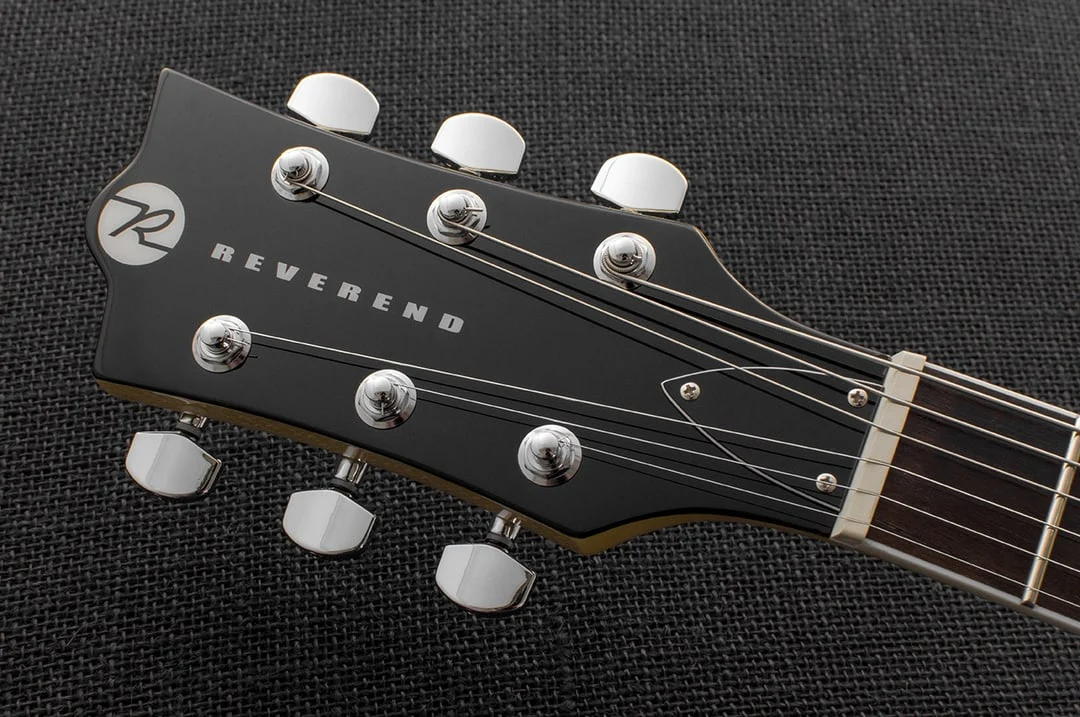 Reverend Sensei Jr. Left-Handed Natural Flame Maple Electric Guitar Left Handed - Image 7
