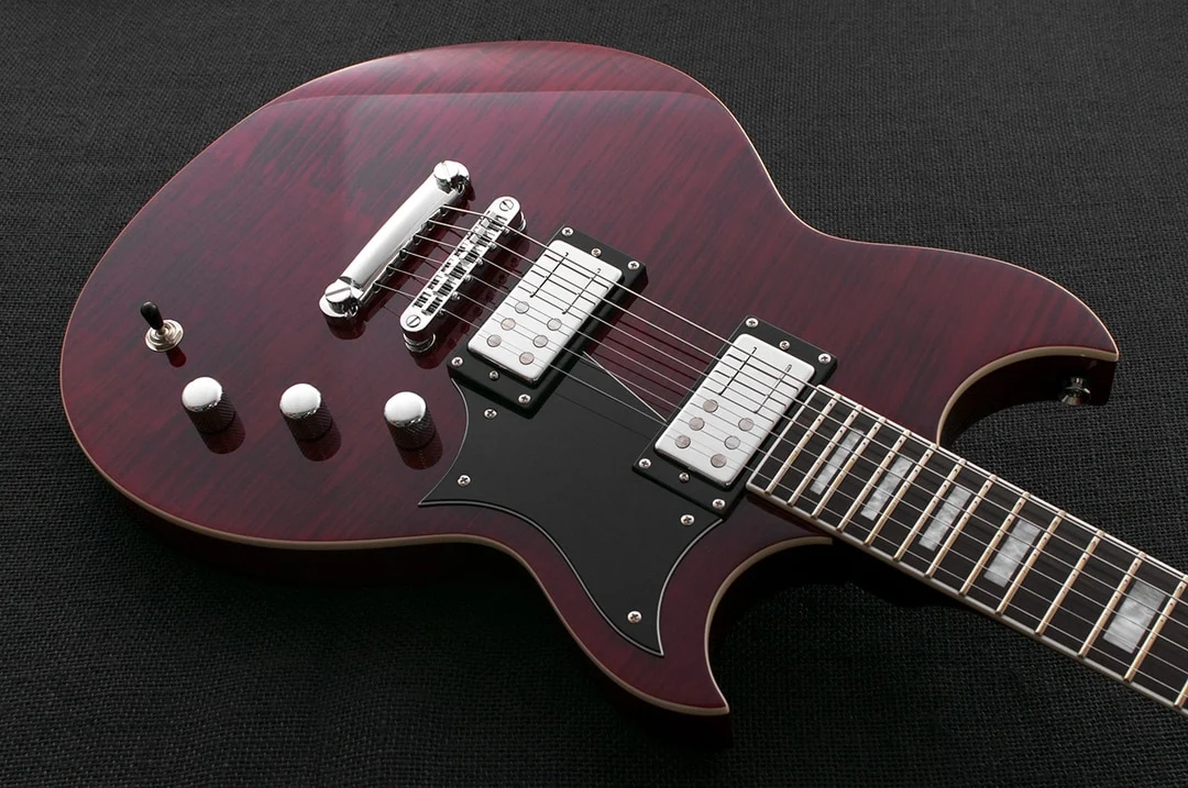 Reverend Sensei RA FM Electric Guitar Wine Red Flame Maple - Image 3