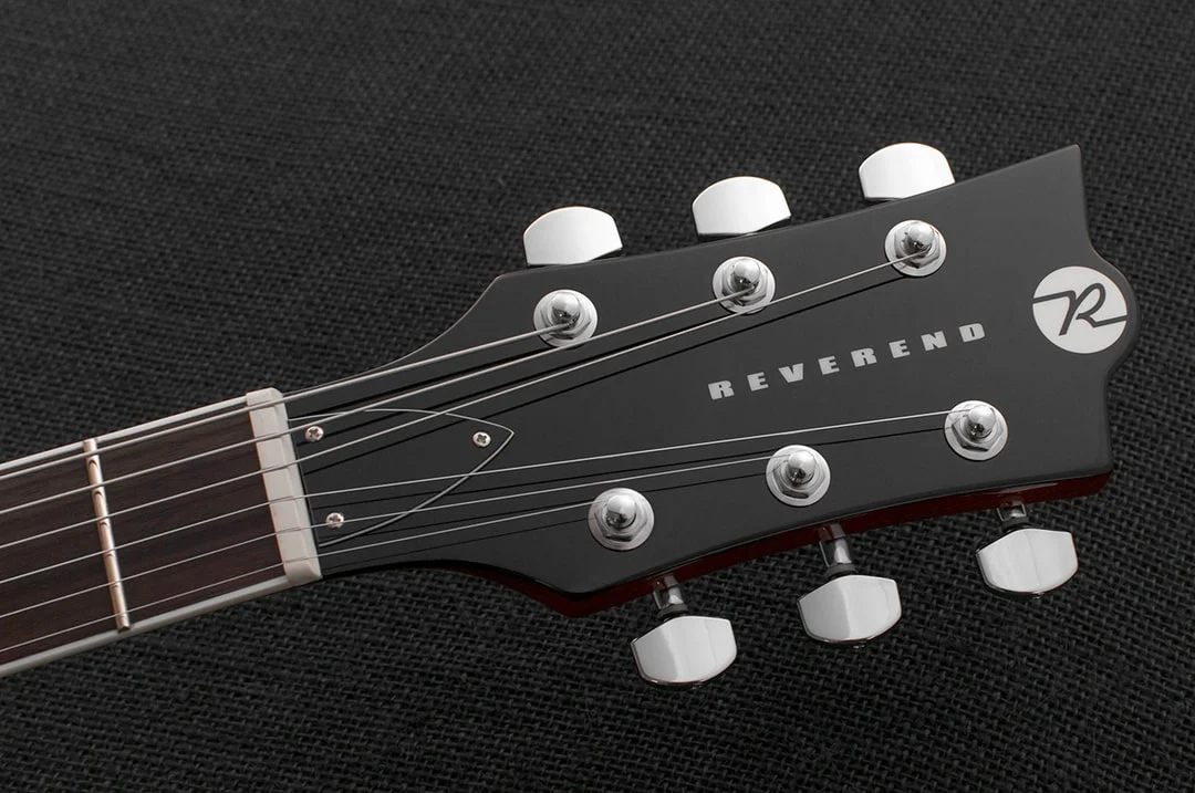 Reverend Sensei RA FM Electric Guitar Wine Red Flame Maple - Image 5