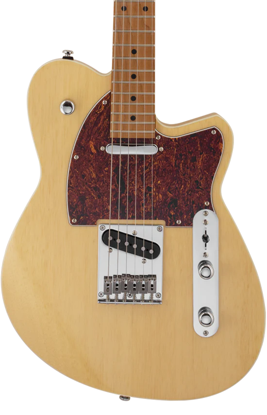 Reverend Trickshot Roasted Maple Neck Electric Guitar Natural