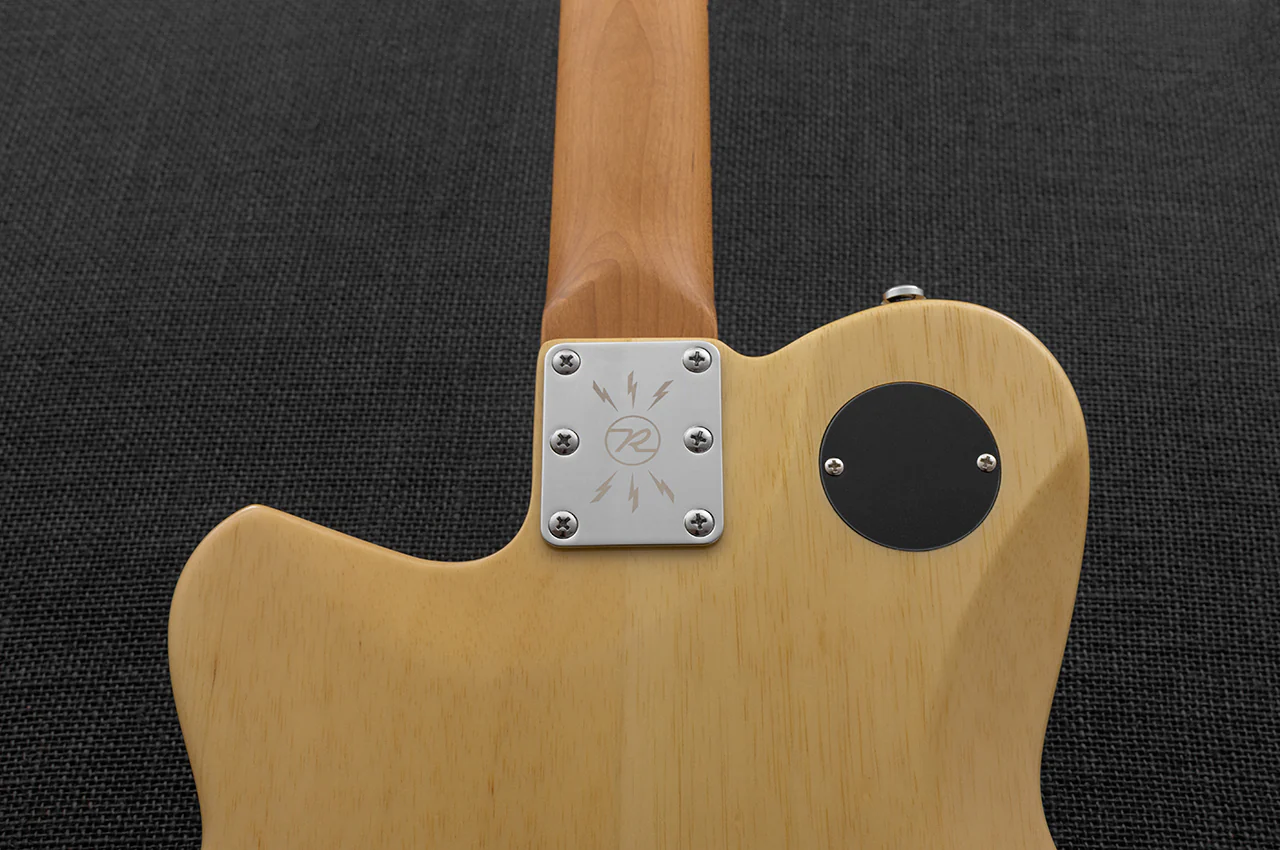 Reverend Trickshot Roasted Maple Neck Electric Guitar Natural - Image 6