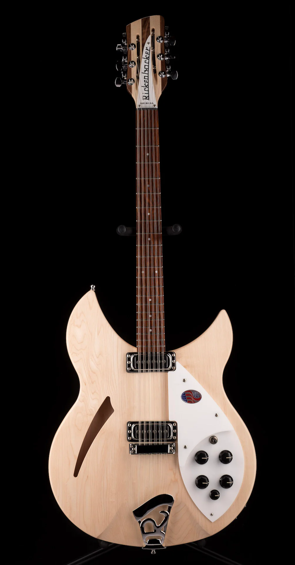 Rickenbacker 330/12 Mapleglo Semi Hollow Guitar With OHSC - Image 2