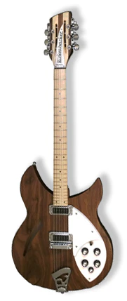 Rickenbacker 330/12W 12-string Walnut Electric Guitar With Case - Image 2