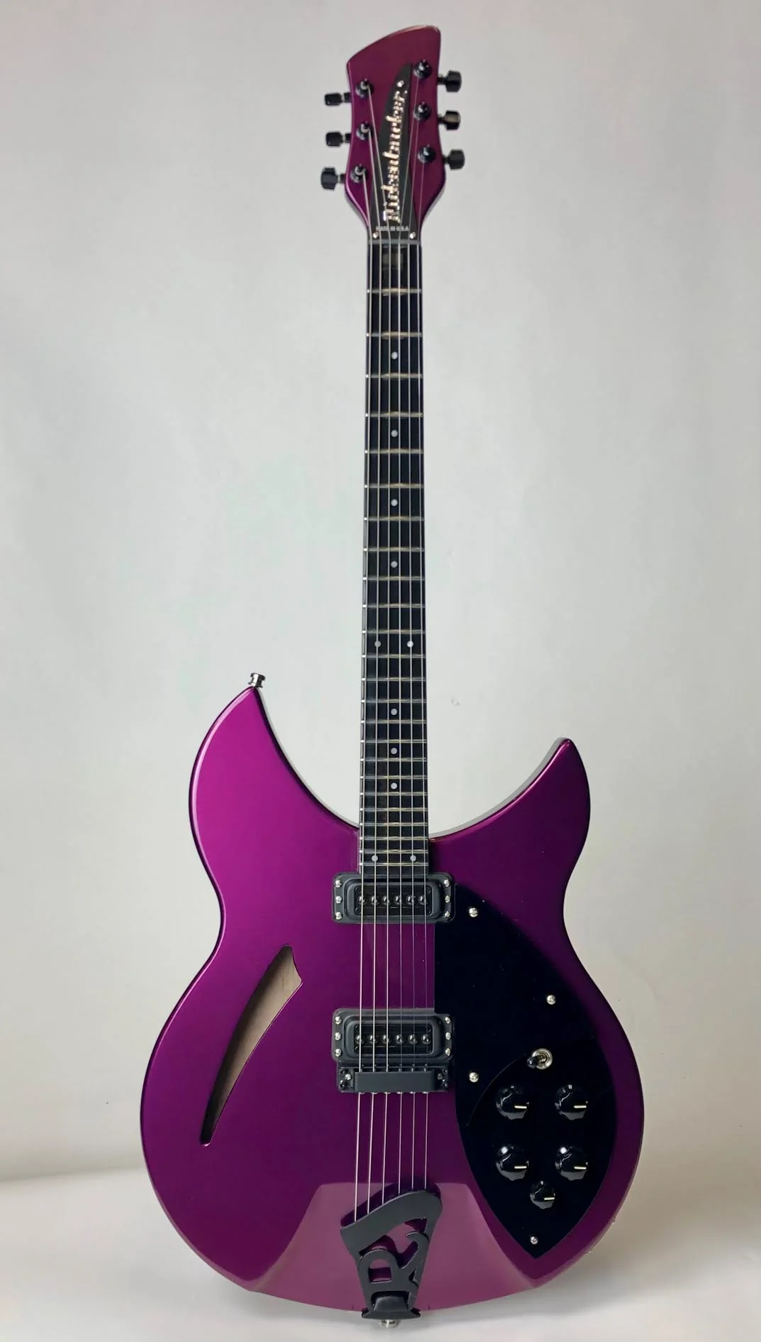 Rickenbacker 330BTMIP Semi Hollow Black Trim Midnight Purple Finish Only 40 Made PRE ORDER - Image 2