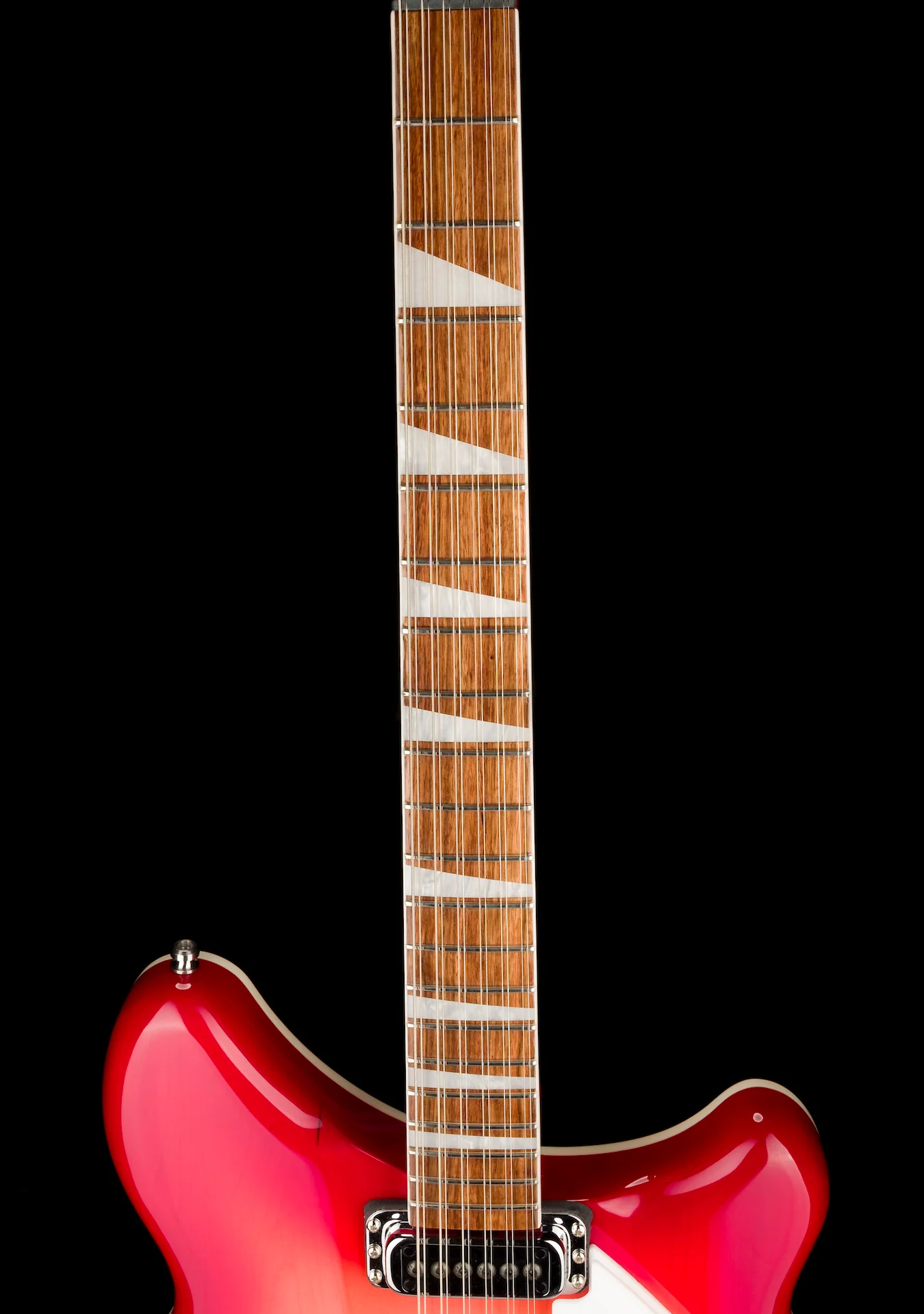 Rickenbacker 360/12 Fireglo Semi Hollow 12-String Electric Guitar with Case - Image 10