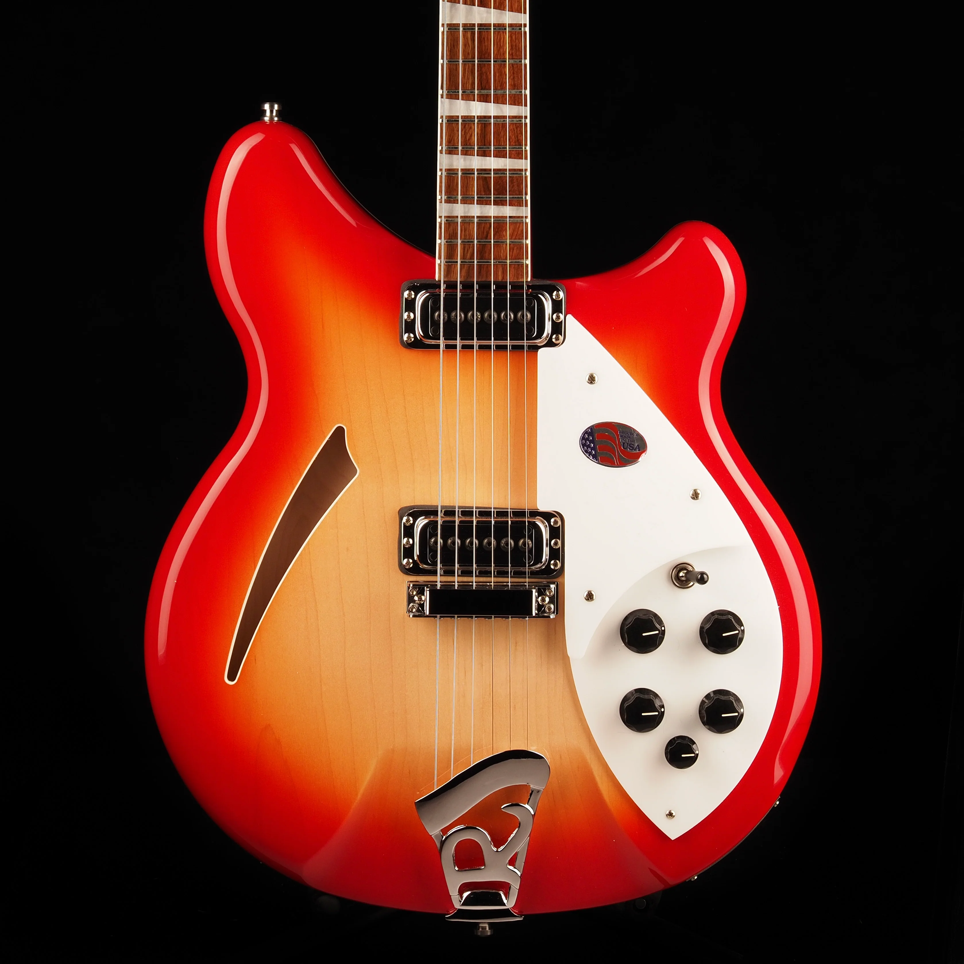 Rickenbacker 360 Fireglo Semi Hollow Guitar With Case