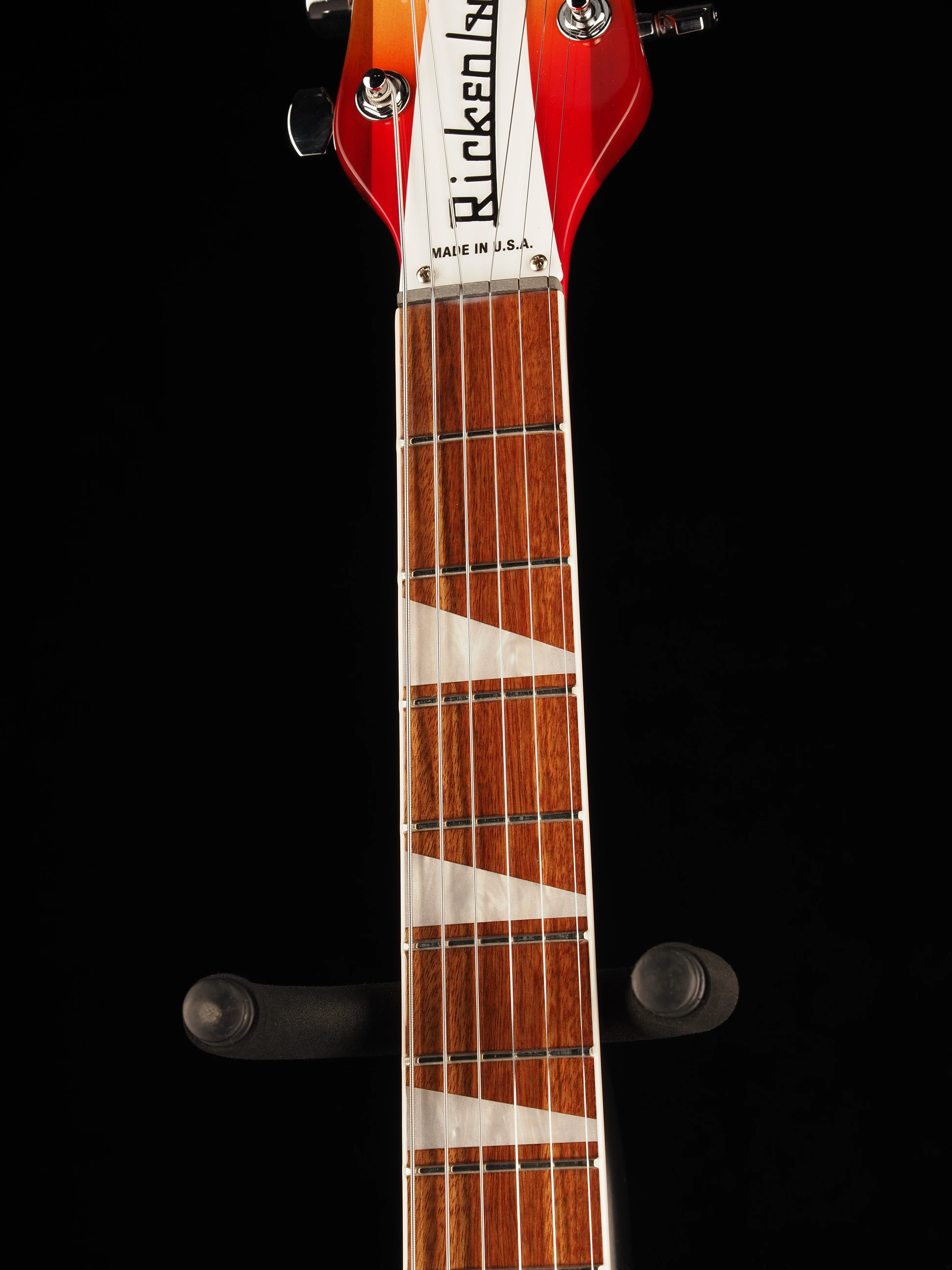 Rickenbacker 360 Fireglo Semi Hollow Guitar With Case - Image 5