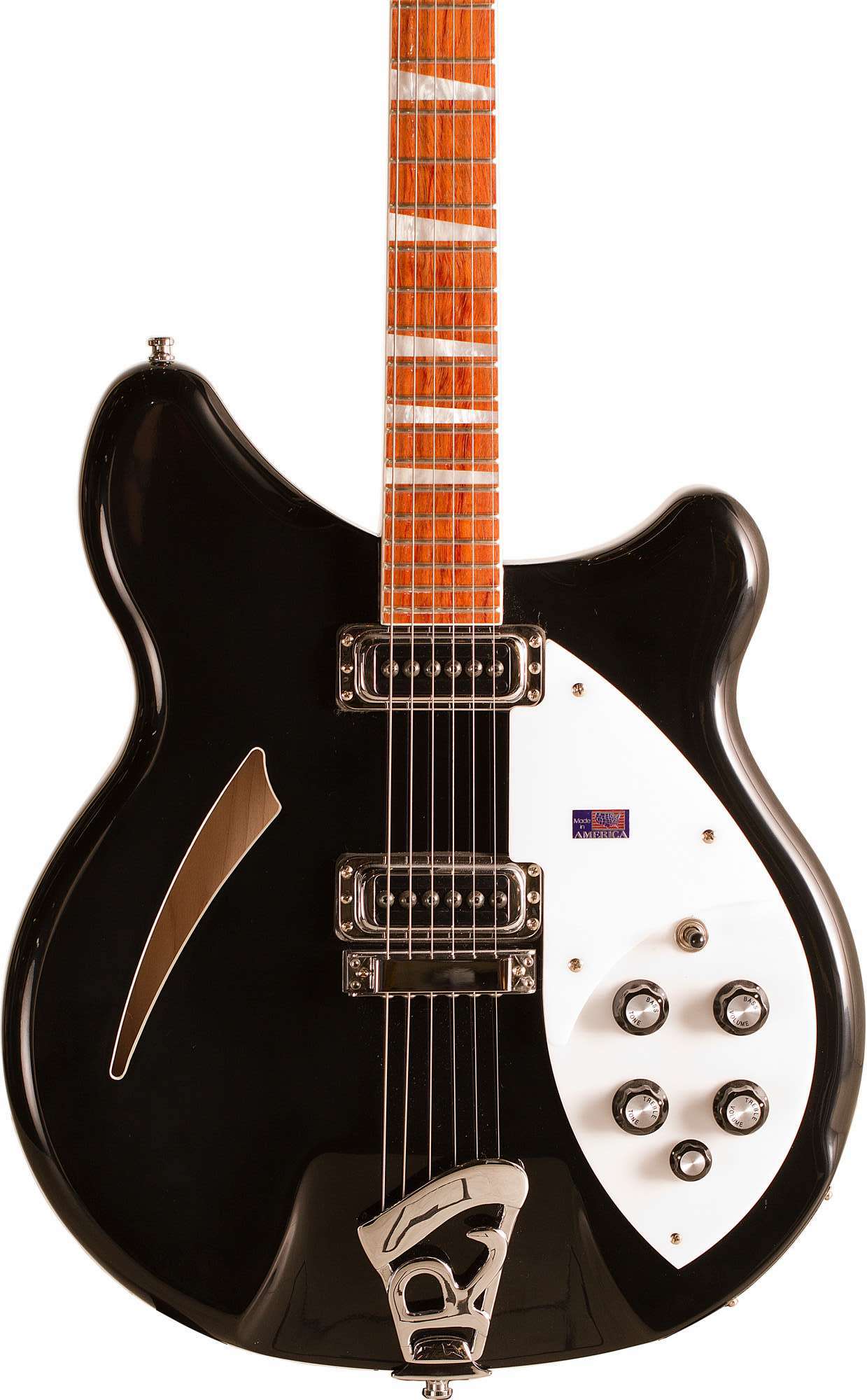Rickenbacker 360 Jetglo Semi Hollow Guitar With OHSC