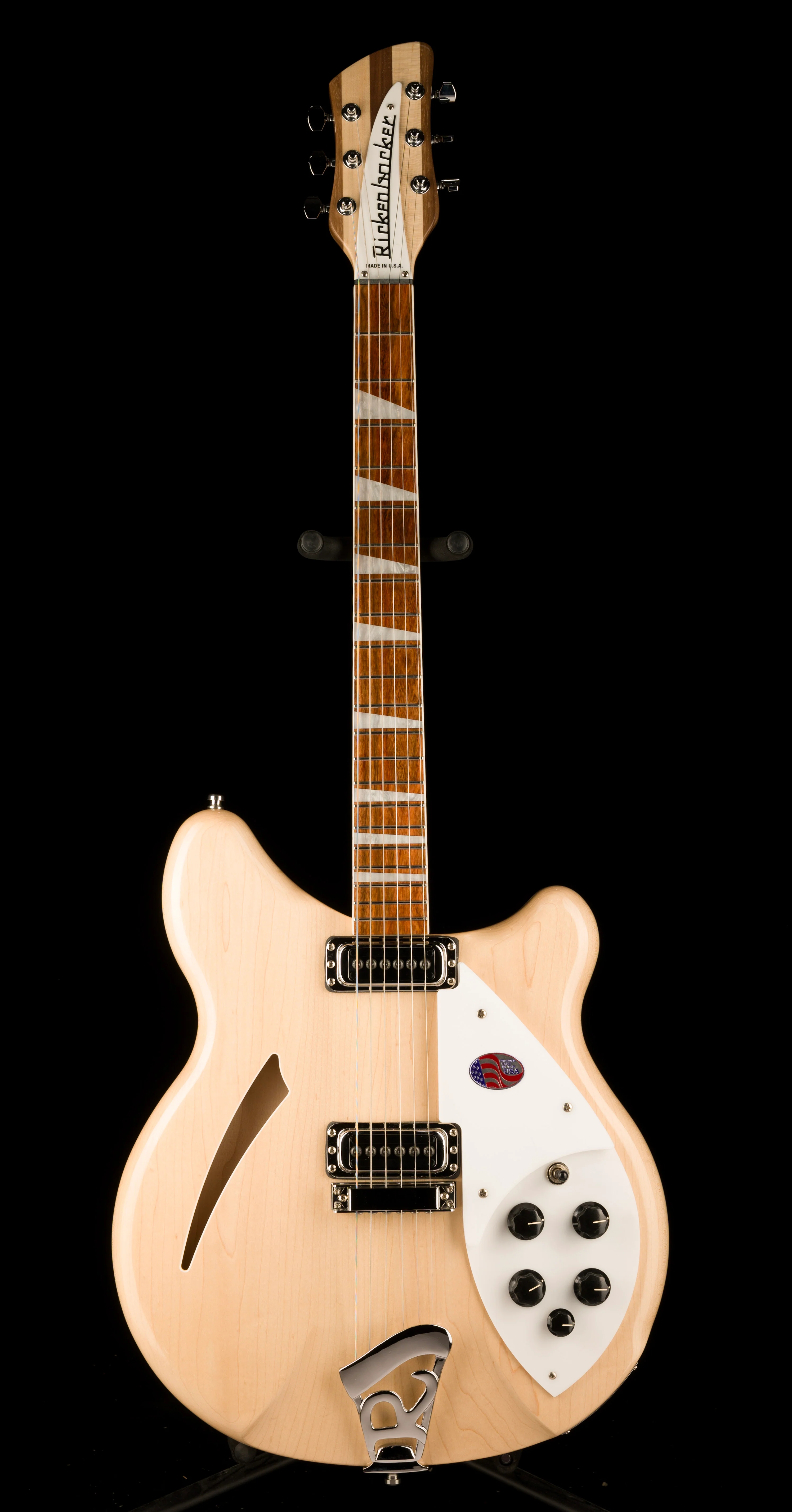 Rickenbacker 360 Mapleglo Semi Hollow Guitar With Case - Image 2