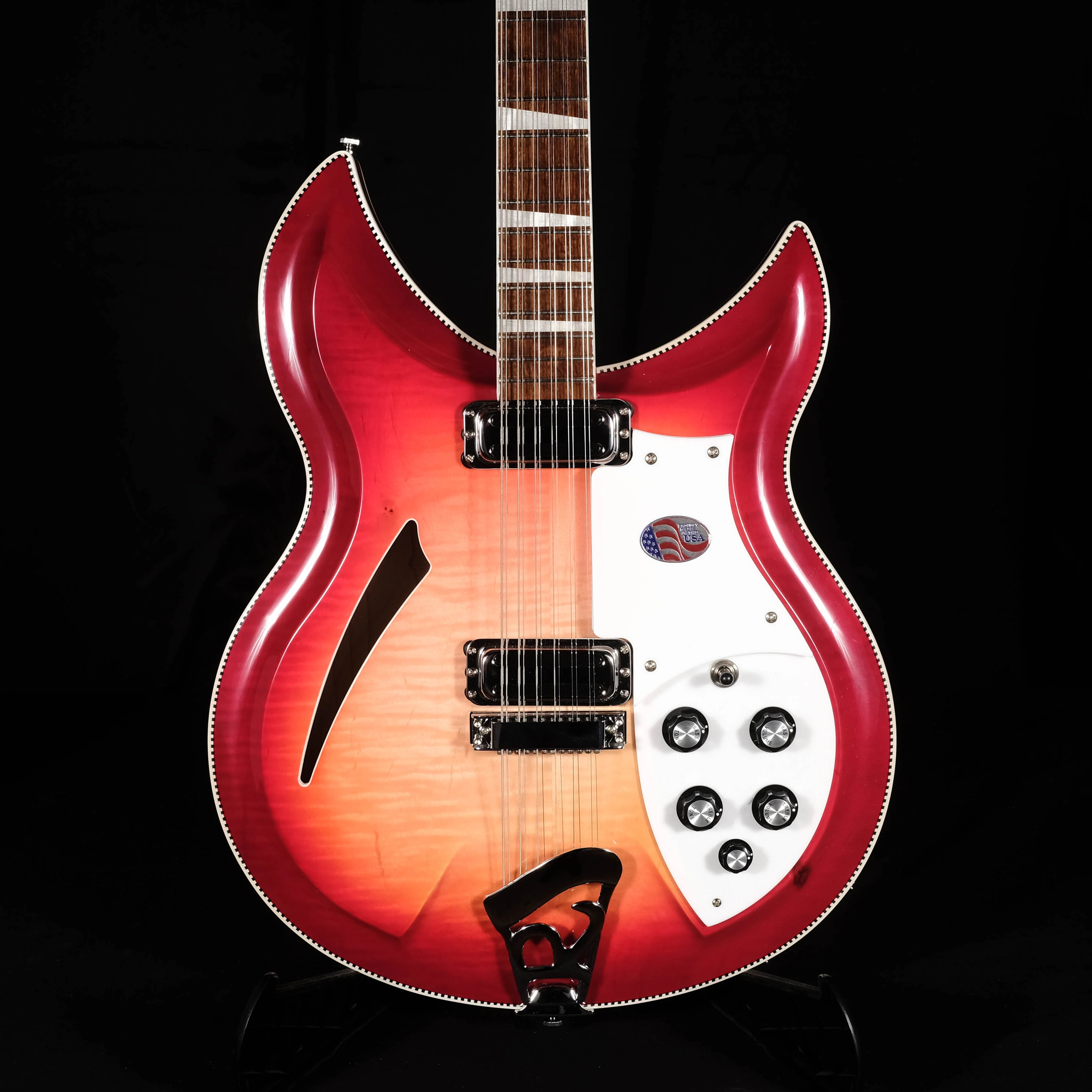 Rickenbacker 381/12V69 FG 12 String FireGlo Semi Hollow Guitar With OHSC